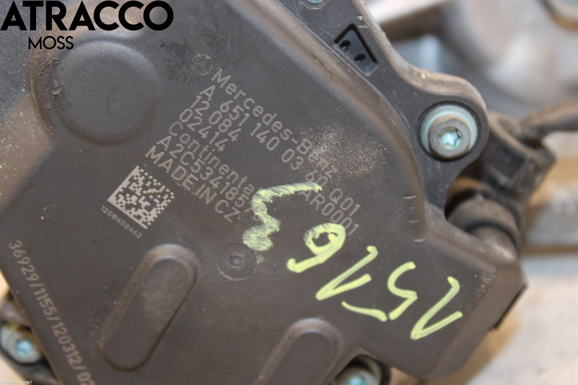 Mercedes-Benz MB E-KLASS (W212) 09-16 Eksos Kjøler