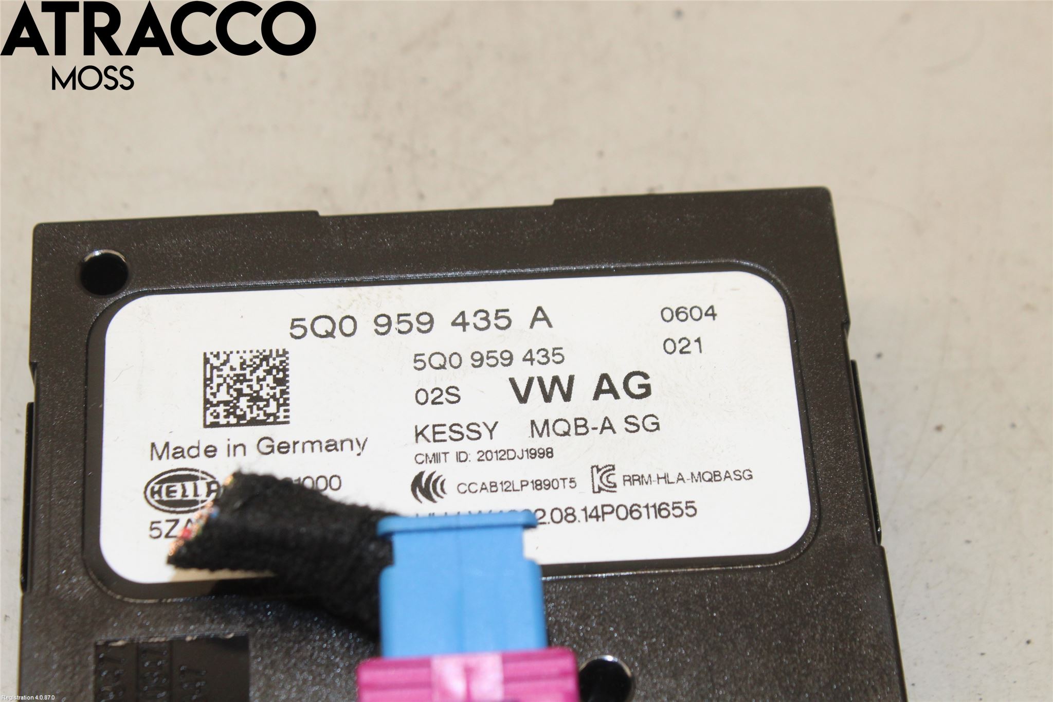 Volkswagen VW GOLF / E-GOLF VII 13-20 Styrenhet Nyckellös System