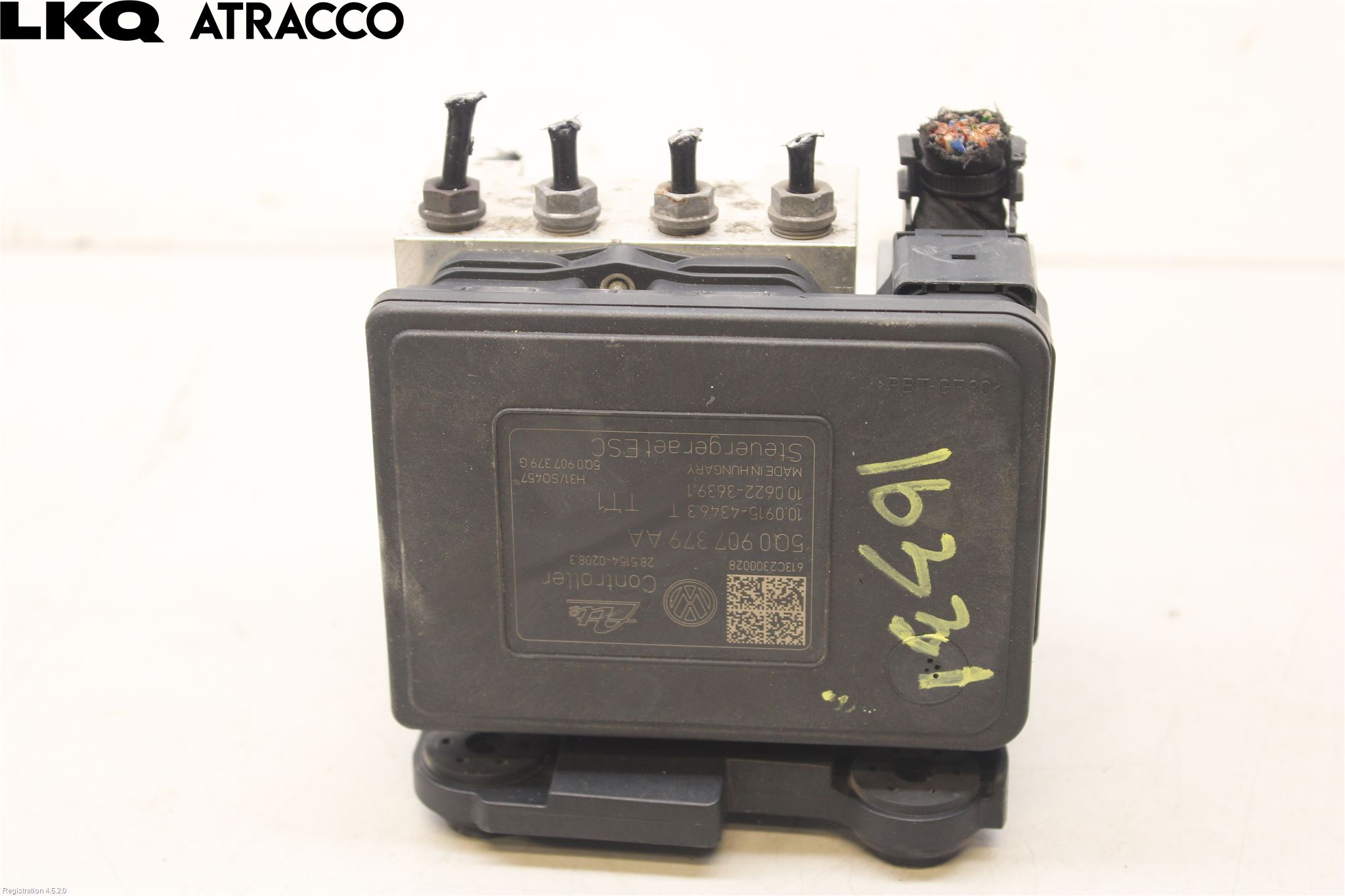 Volkswagen VW GOLF / E-GOLF VII 13-20 Abs Hydraulikkaggregat