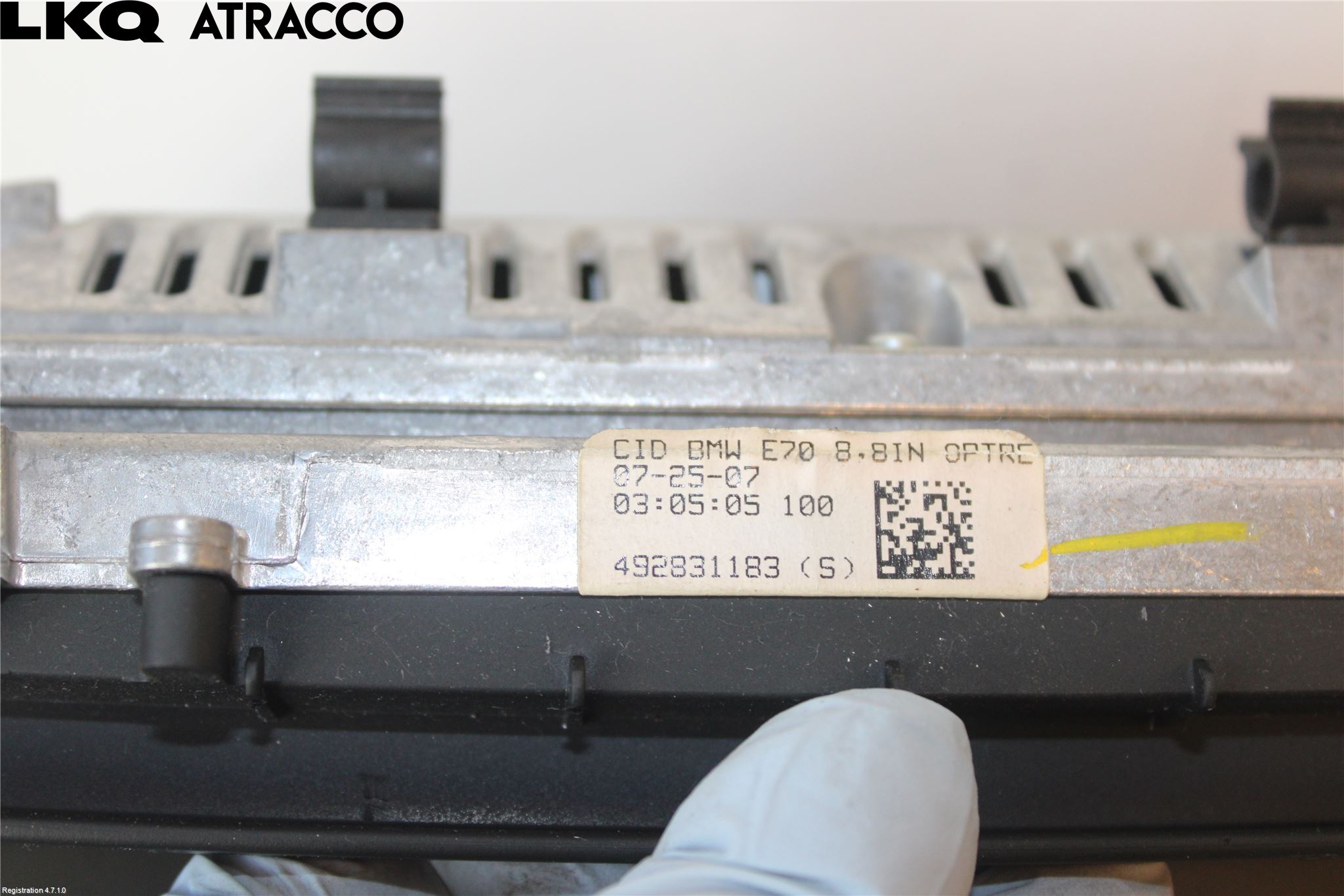 BMW X5 E70 07-13 Instr Skjerm Dvd-Gps-Ac-Tlf