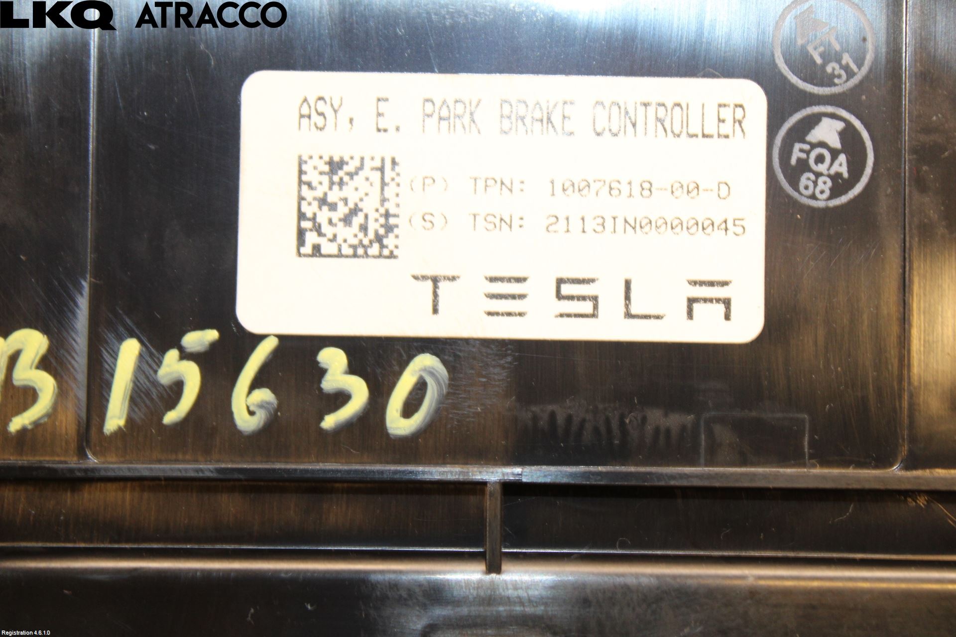 Tesla MODEL S 13- Styreenhet Parkbrems