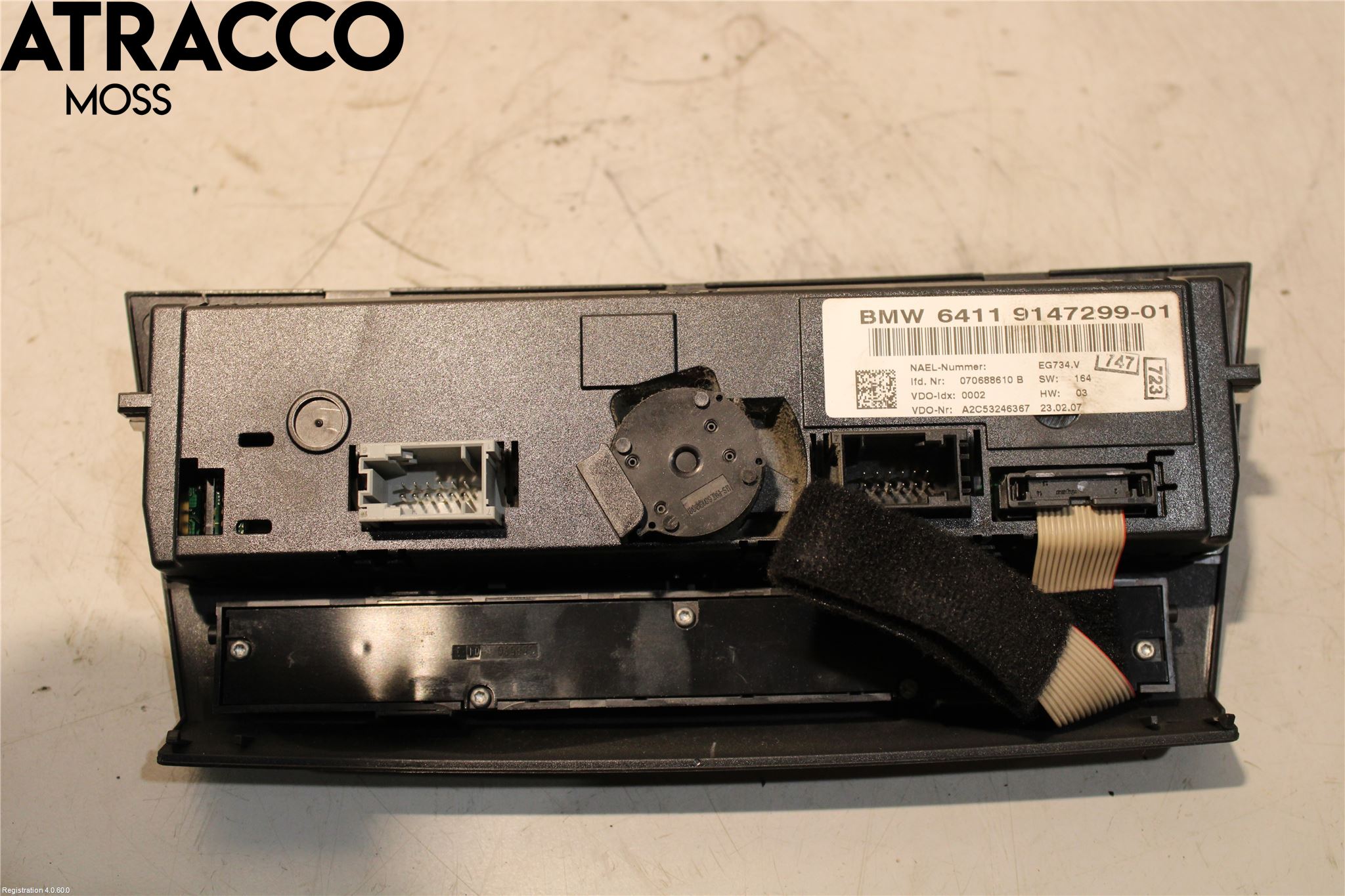 BMW 3 E90/91 SED/TOU 05-12 Varme Ac Betjening-Display