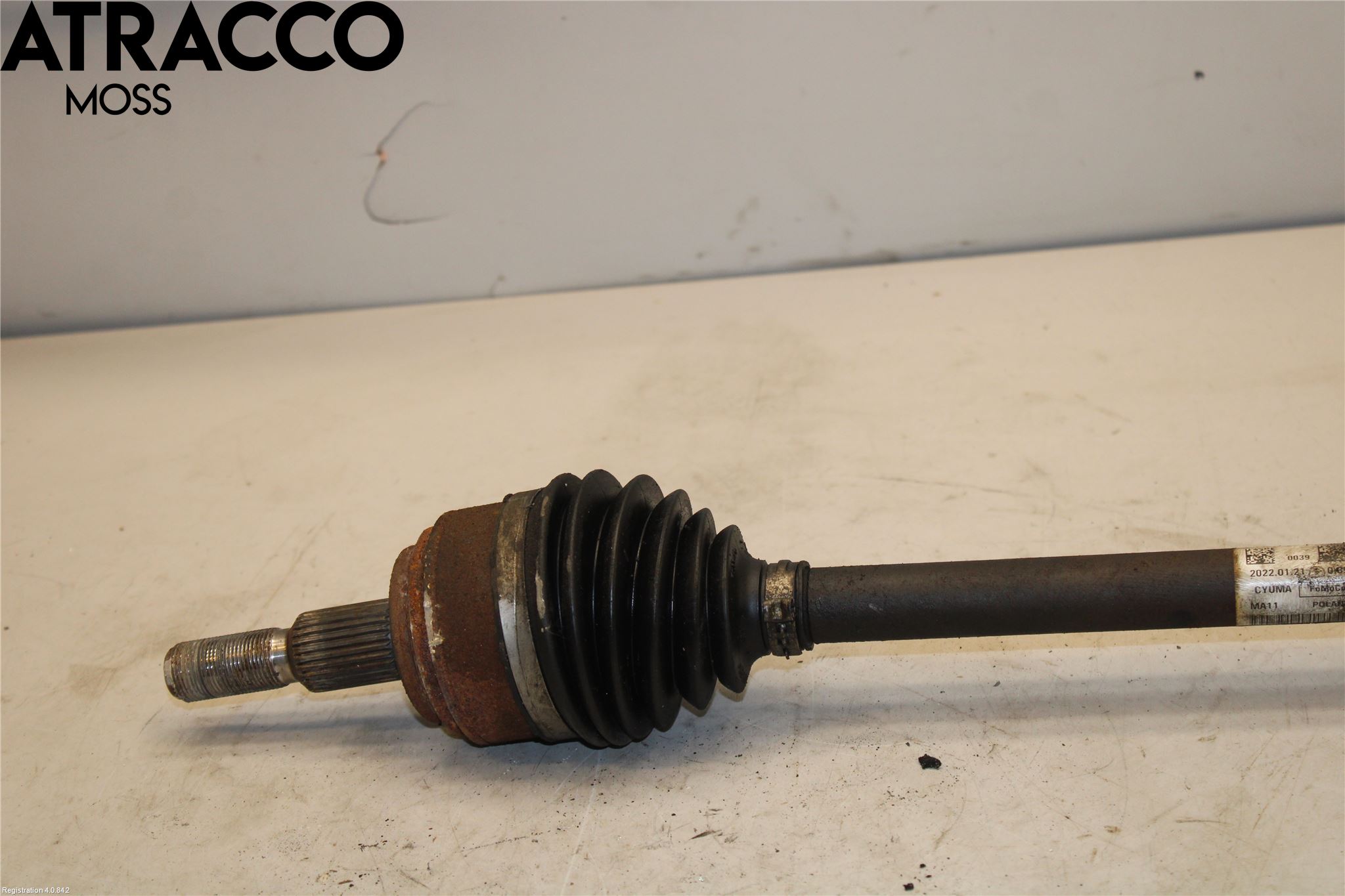 Ford TRANSIT/TOURNEO CONNECT 13-22 Drivaksel Foran Kompl Høyre