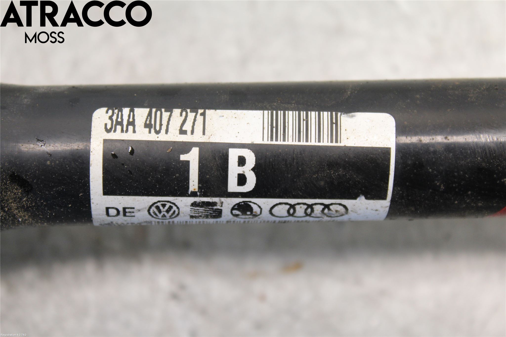 Volkswagen VW CADDY 16-20 Drivaksel Foran Kompl Venstre