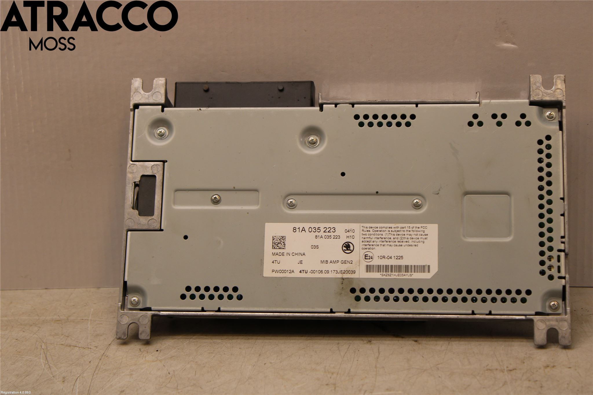 Skoda SUPERB 16-24 Stereo Forsterker