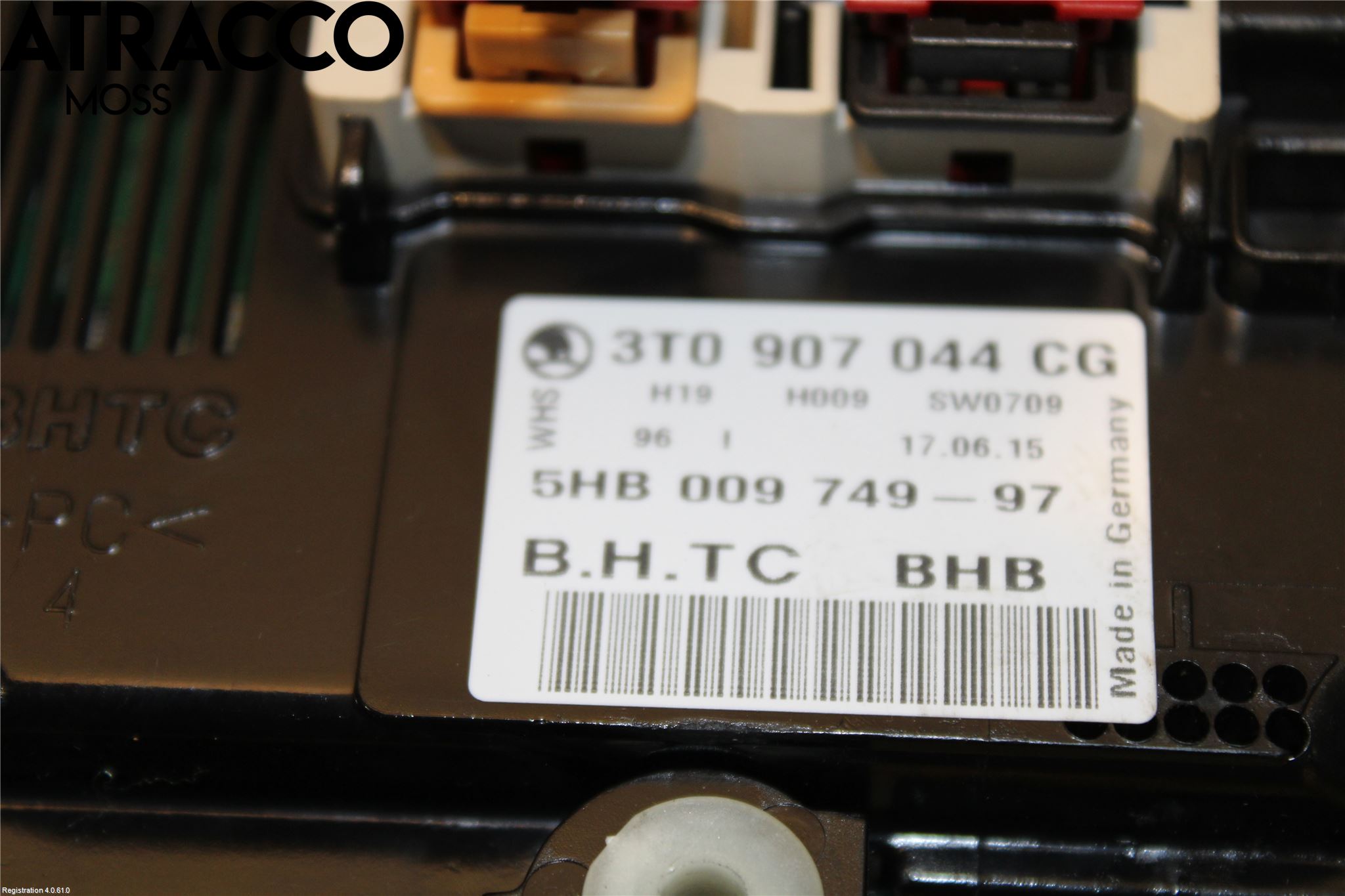 Skoda SUPERB 09-15 Varme Ac Betjening-Display