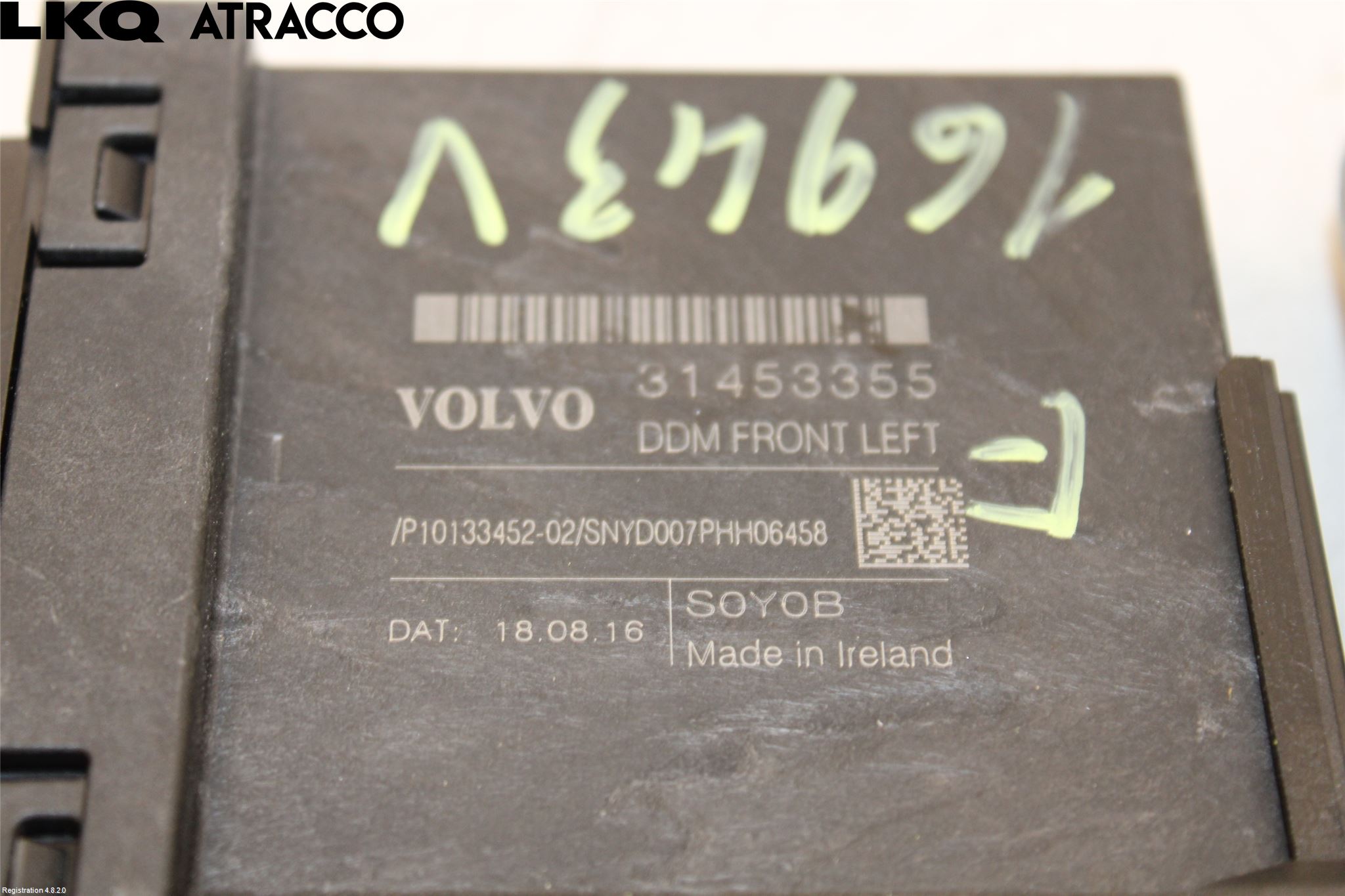 Volvo S90 17->> Vindusheismotor