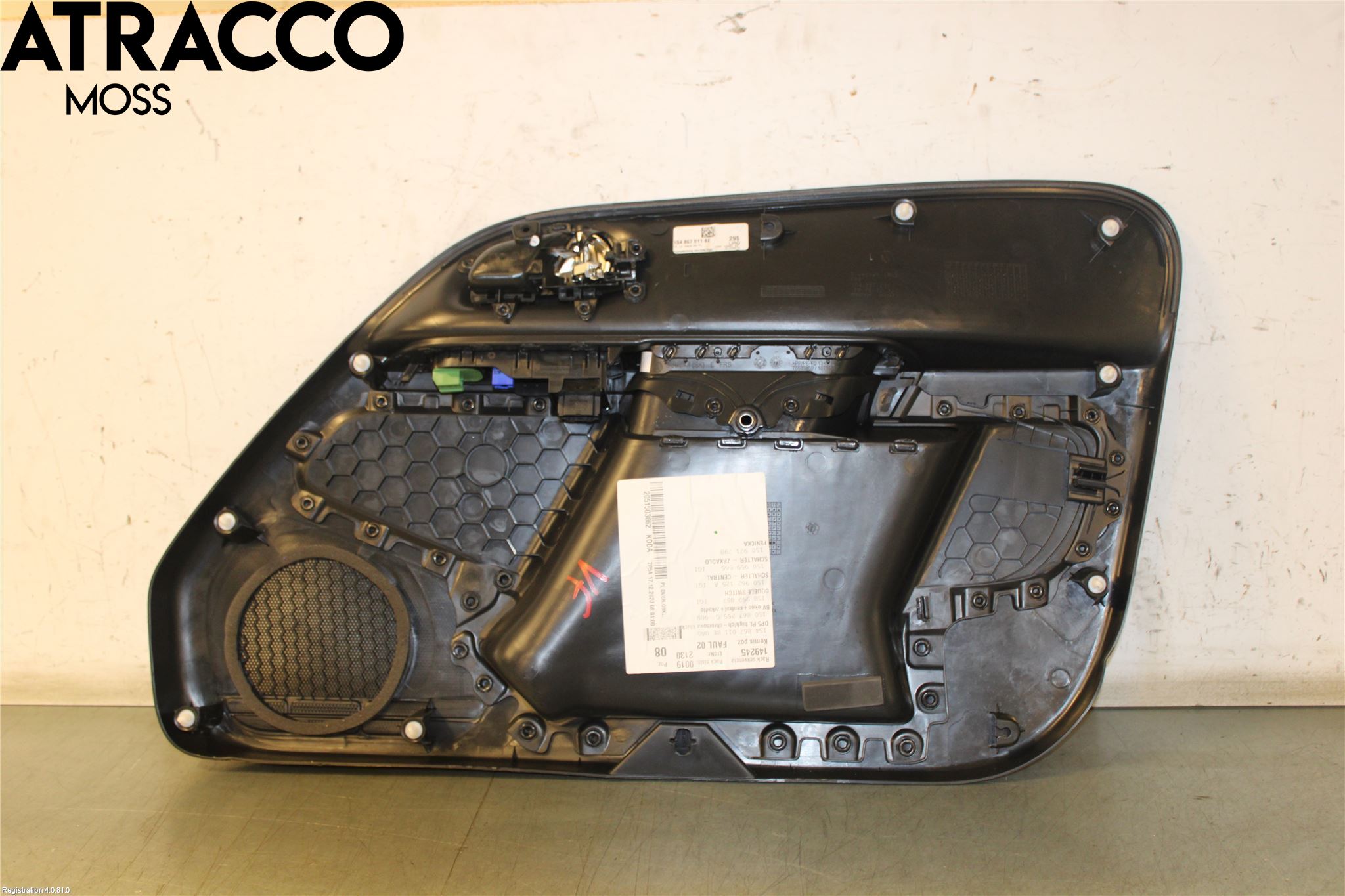 Skoda CITIGO / CITIGO E IV Dørtrekk Innlegg Venstre