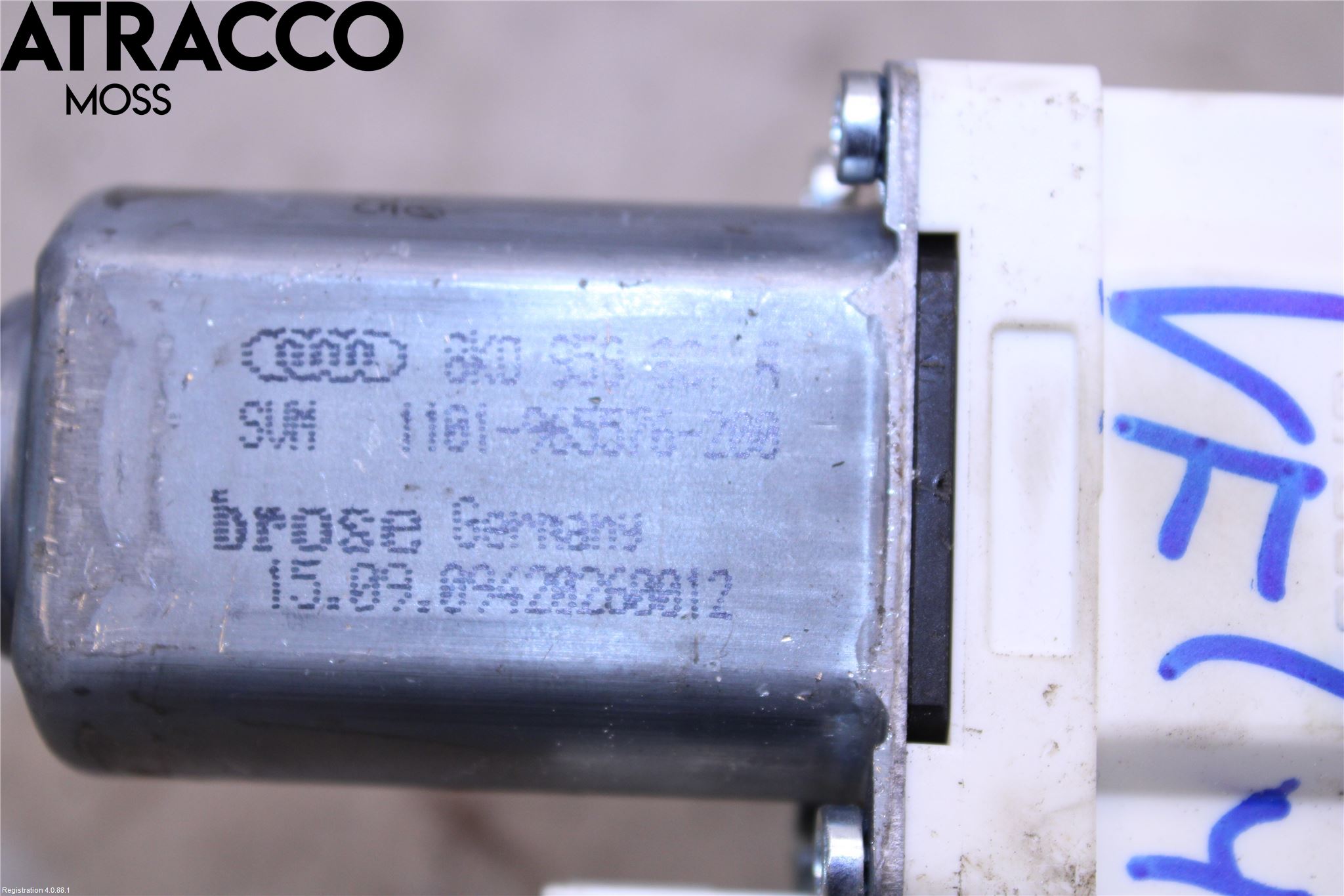 Audi A4/S4 08-11 Vindusheismotor