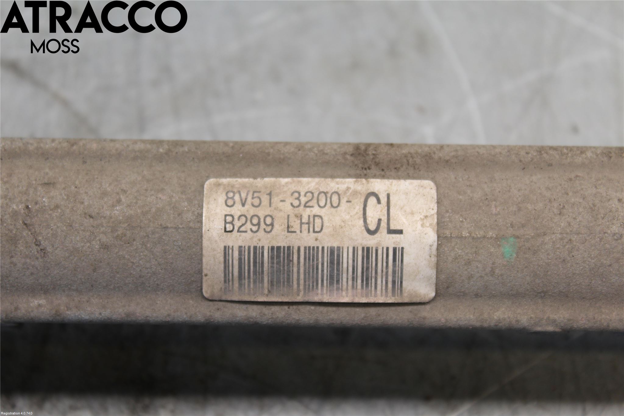 Ford FIESTA 13-17 Servo Snekke - Tannstang