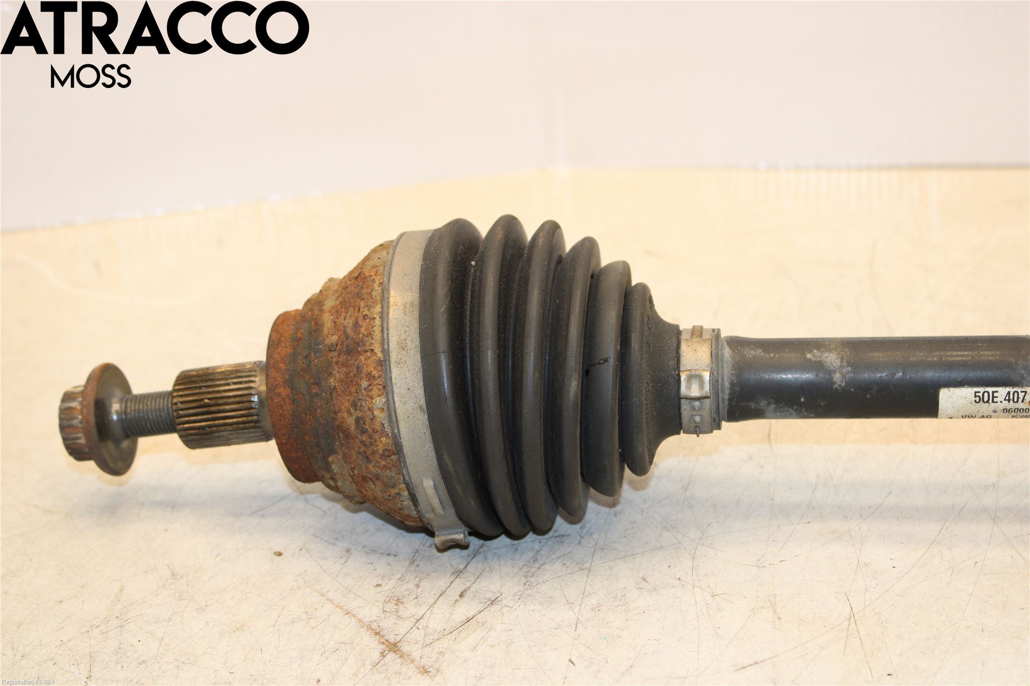 Volkswagen VW GOLF / E-GOLF VII 13-20 Drivaksel Foran Kompl Høyre