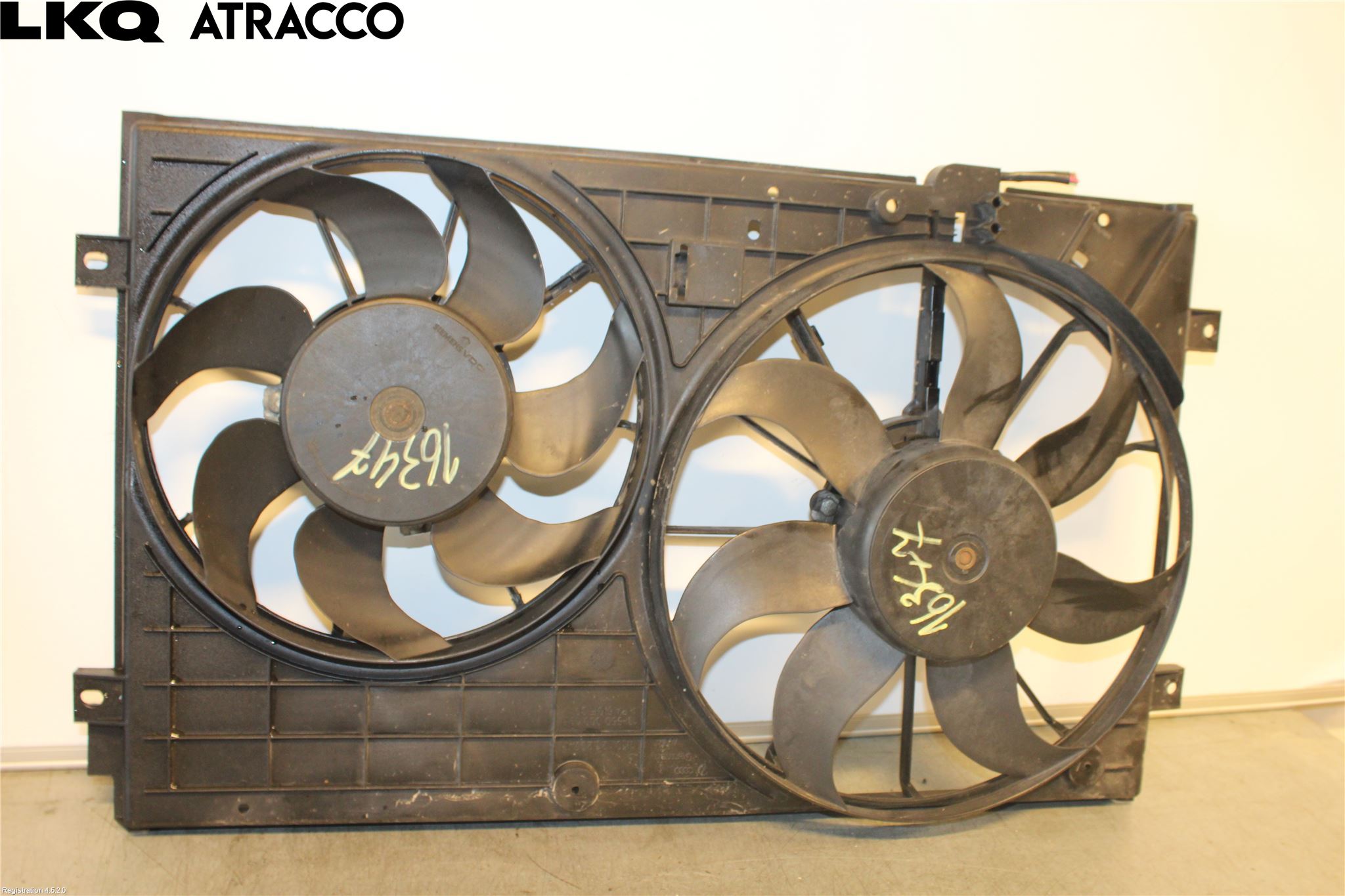 Skoda OCTAVIA (1Z) 05-13 Kjølevifte Elektrisk