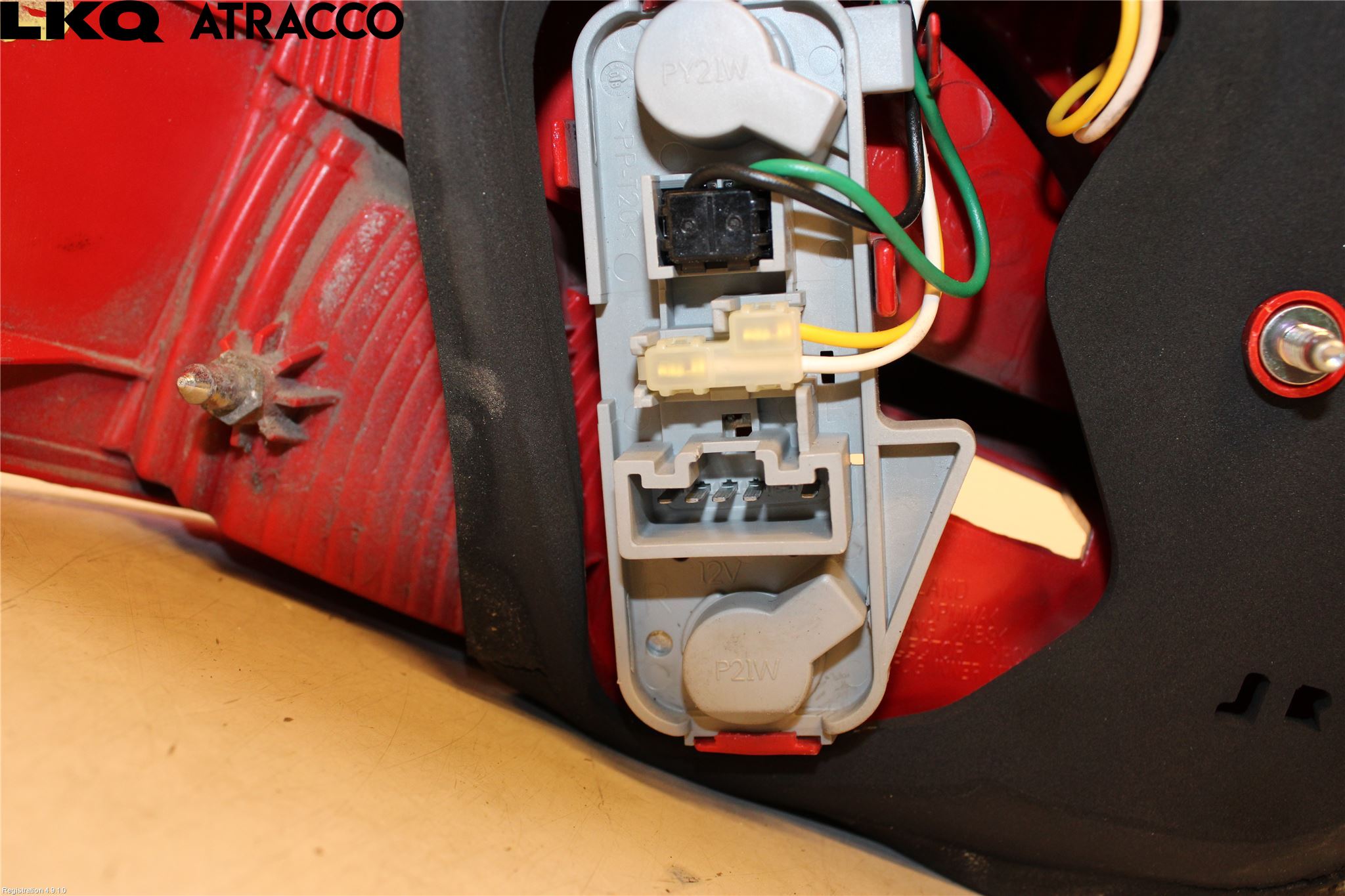 Toyota YARIS XP90 06-11 Baklykt Høyre