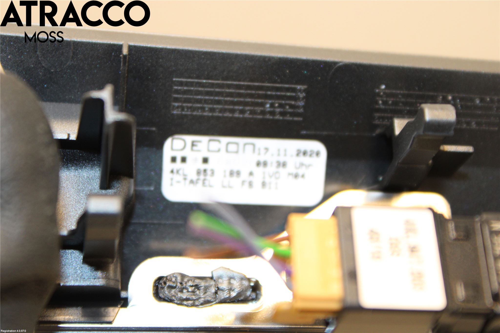 Audi E-TRON, S GE 19- Innr Dekor Instrbord