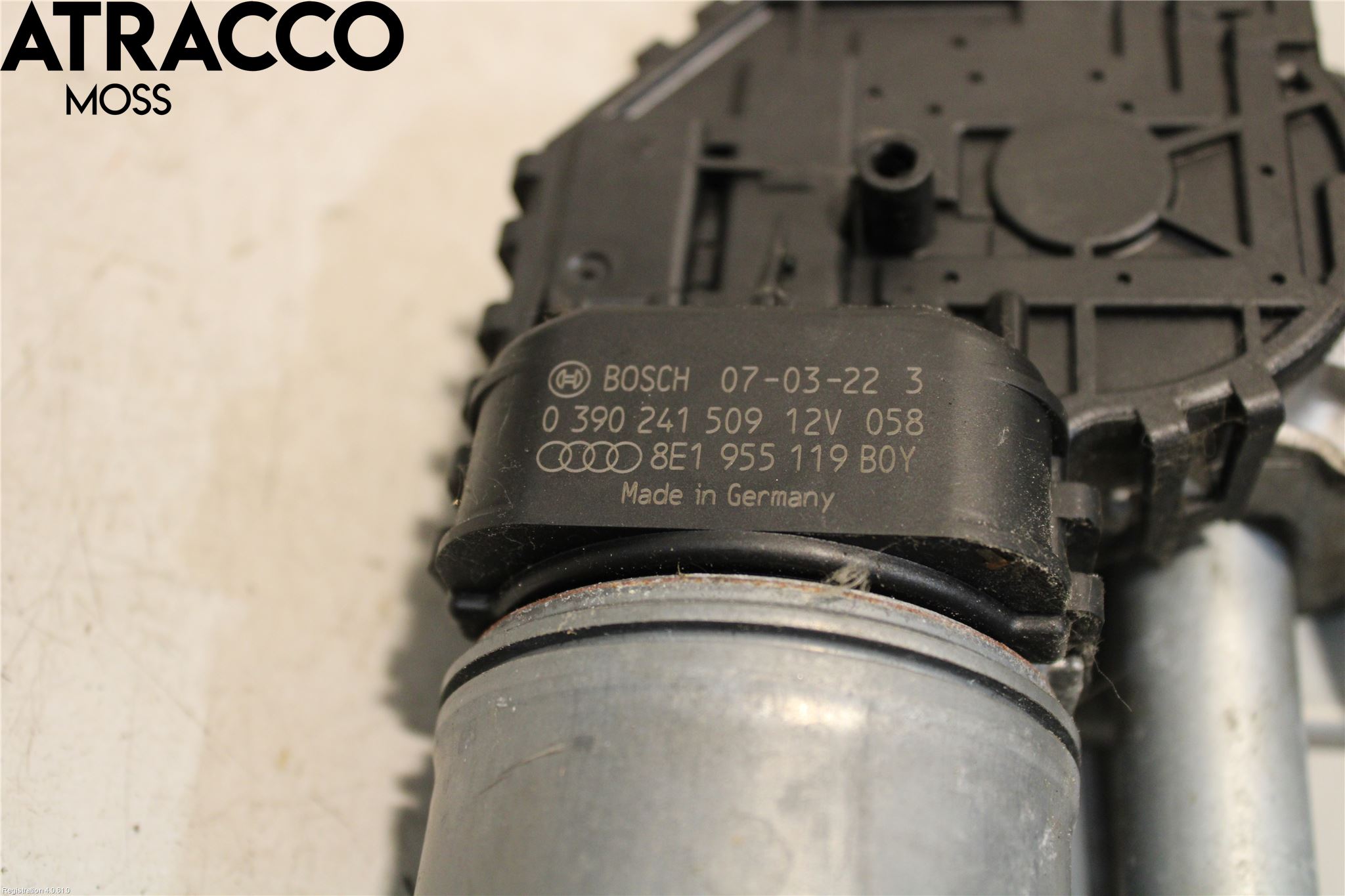 Audi A4/S4 05-07 Viskermotor Frontrute