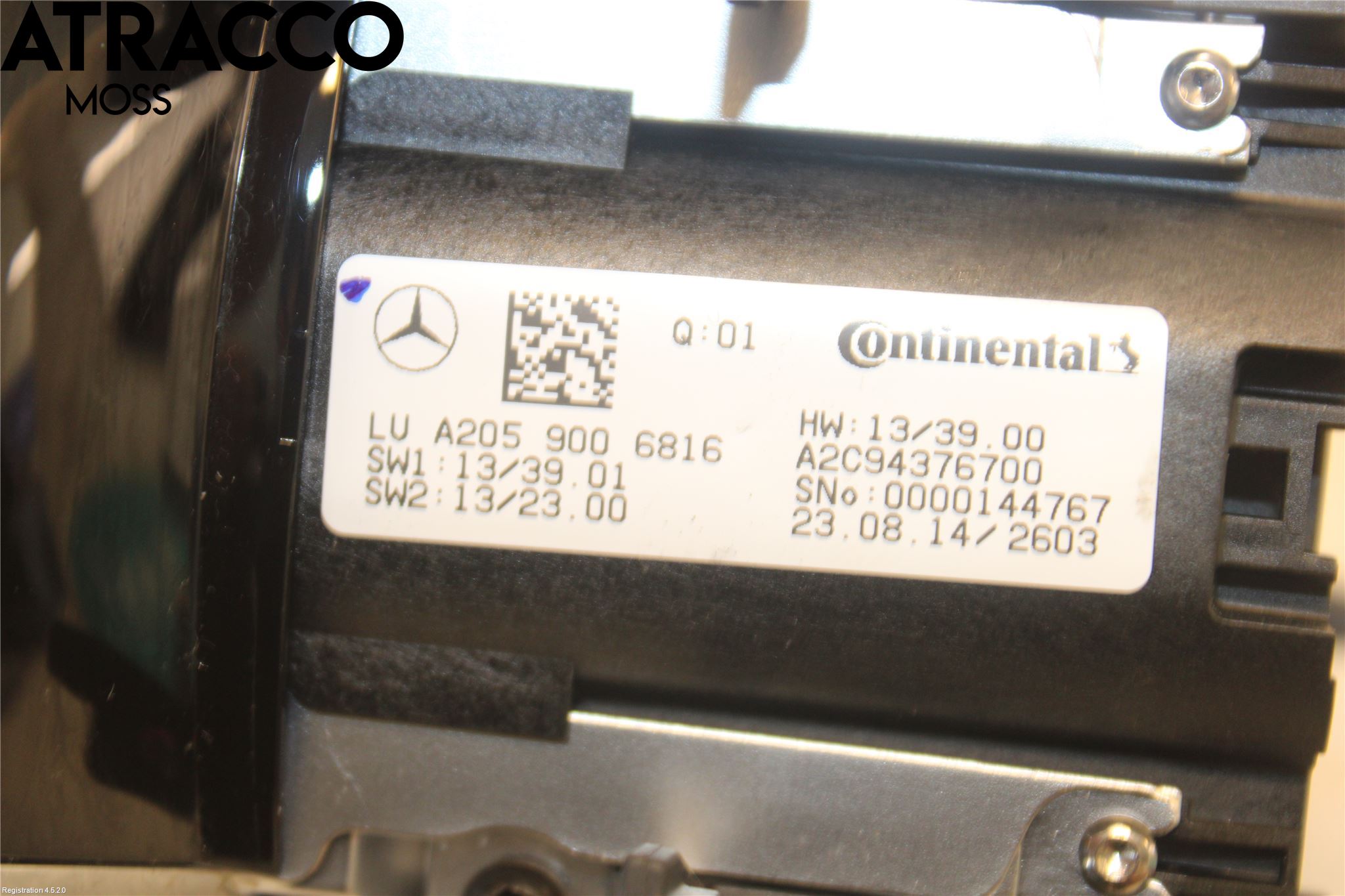 Mercedes-Benz MB C-KLASS (W205) 14-21 Bryter Multifunksjon