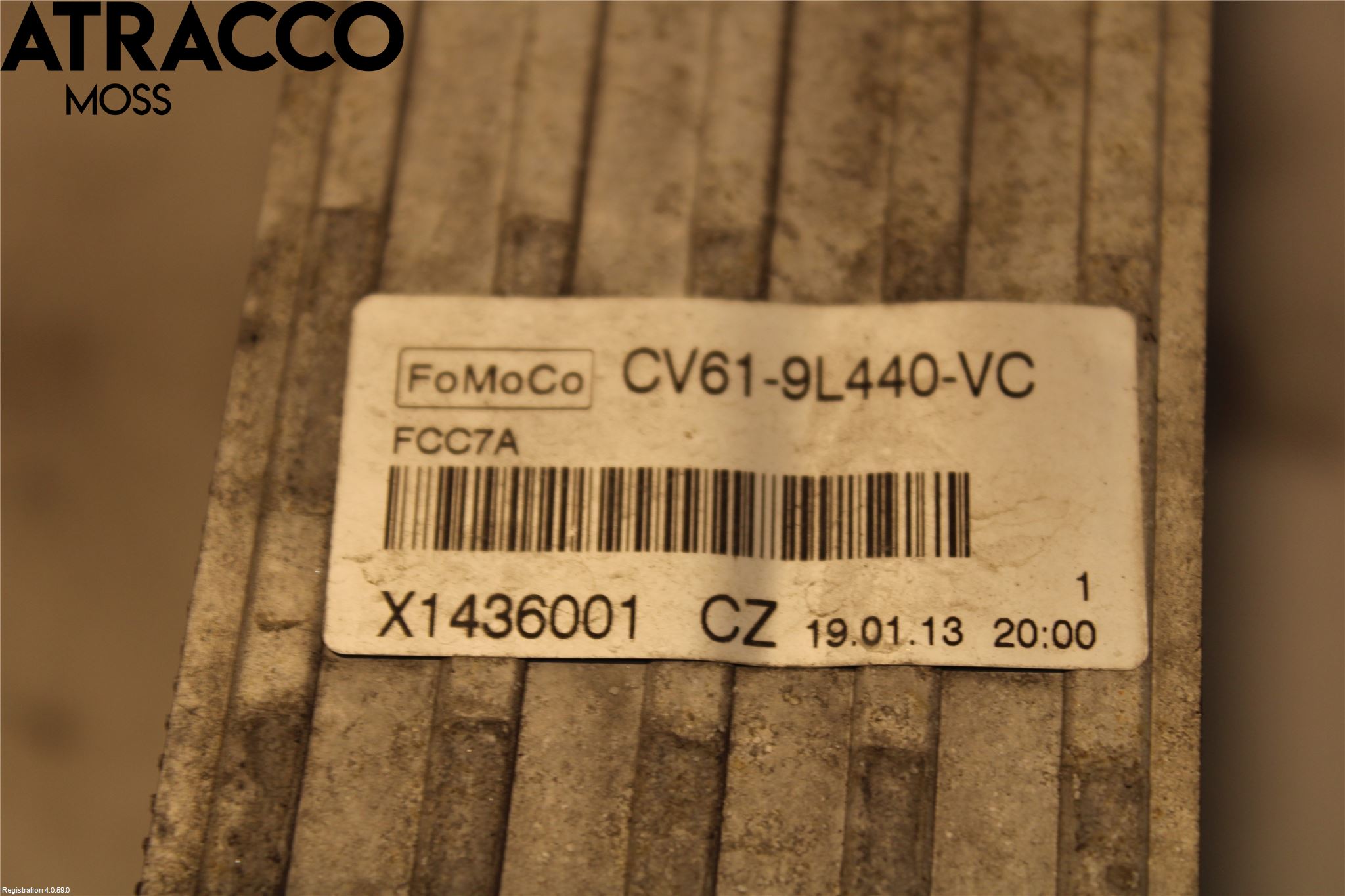 Ford FOCUS 11-14 Intercooler Radiator