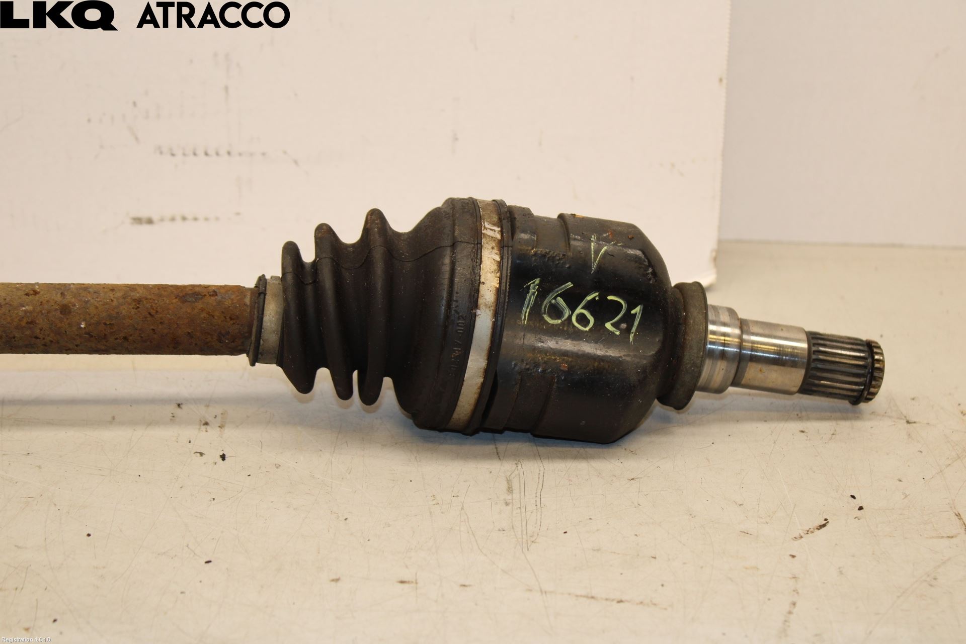 Toyota AURIS 10-12 Drivaksel Foran Kompl Venstre