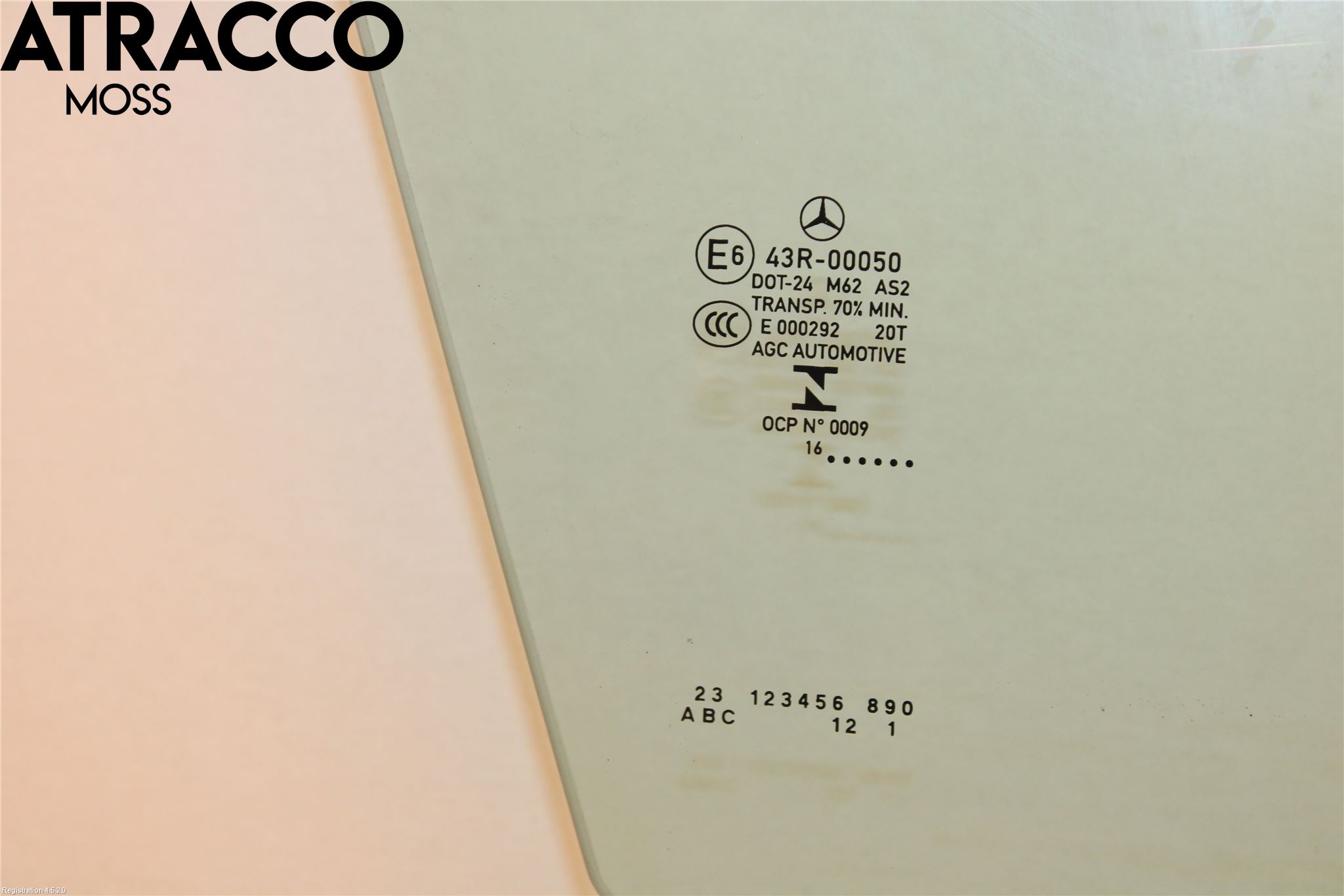 Mercedes-Benz MB E-KLASS (W213) 16-23 Dørrute Foran Høyre 4 Dørs