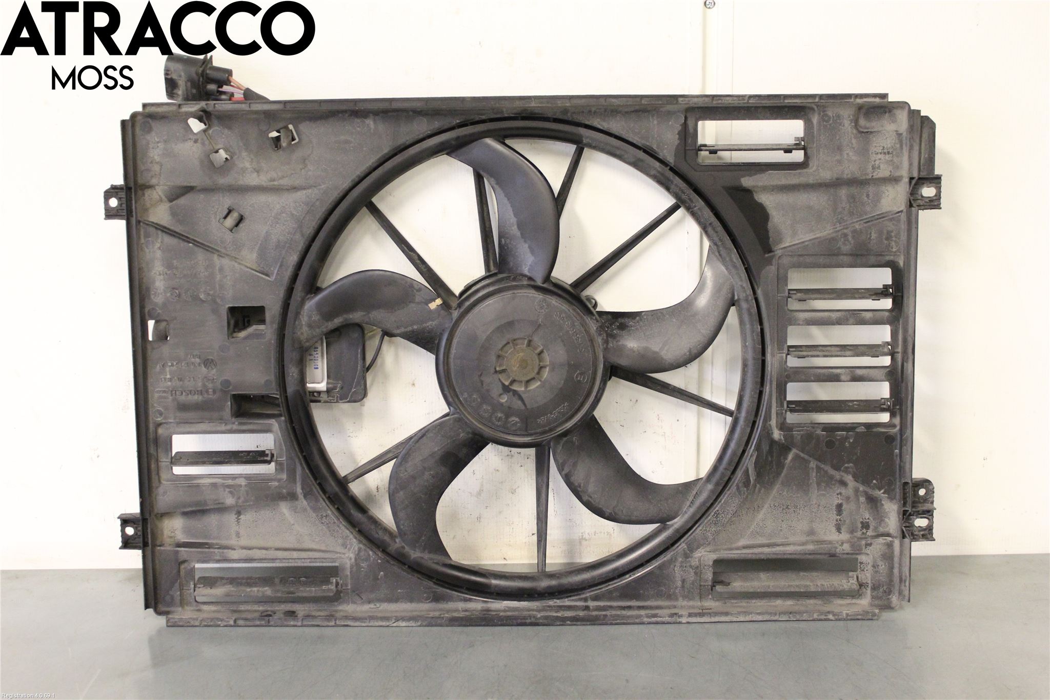 Volkswagen VW GOLF VI 09-13 Kjølevifte Elektrisk