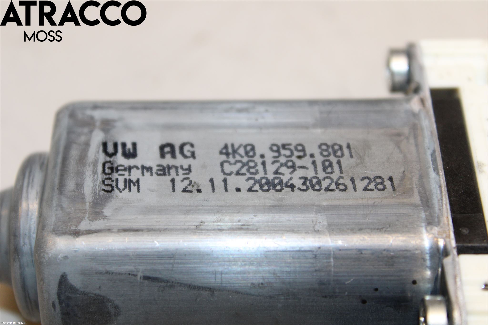 Audi E-TRON, S GE 19- Vindusheismotor