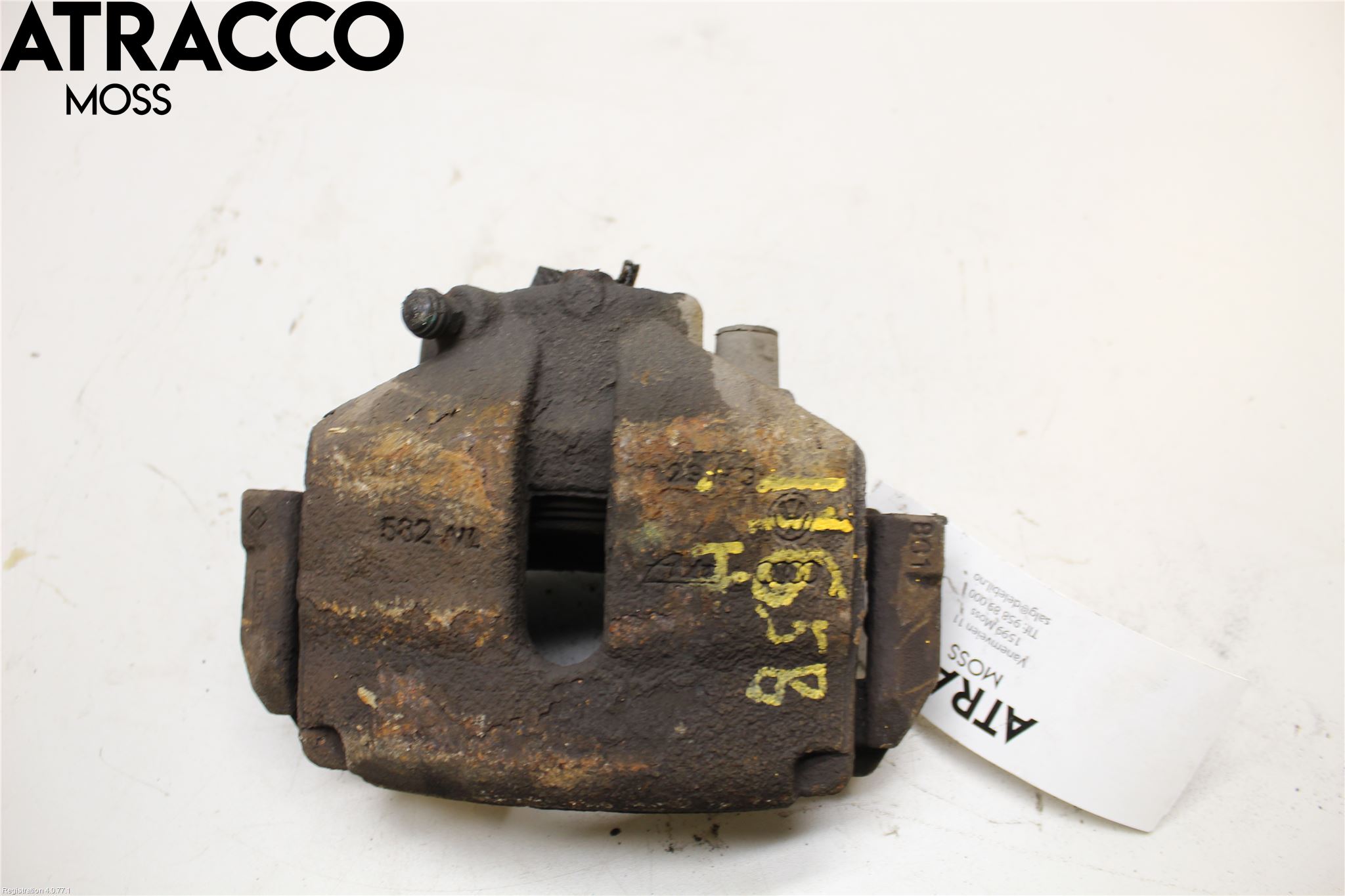 Volkswagen VW CADDY 11-15 Bremsecaliper Foran Høyre