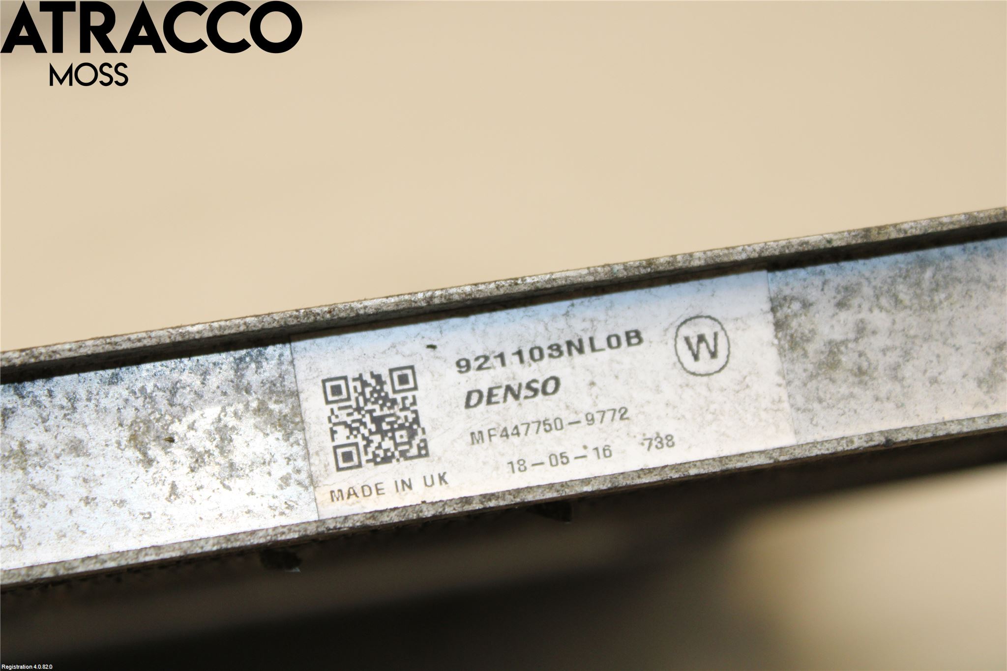 Nissan LEAF 11-17 Varme Ac Kondenser-Kjøler