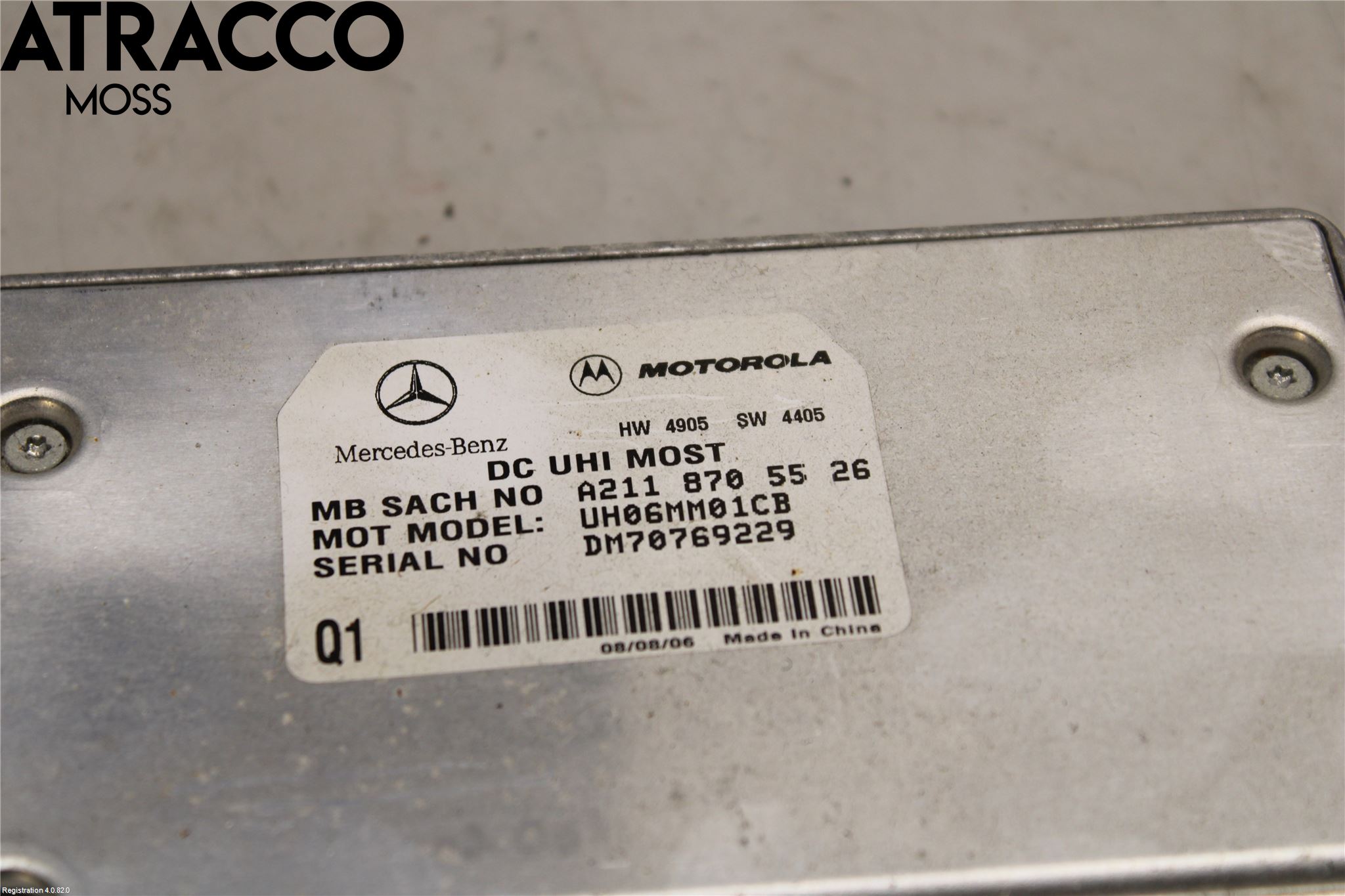 Mercedes-Benz MB GL-KLASS (X164) 06-12 Styreenhet Øvrig