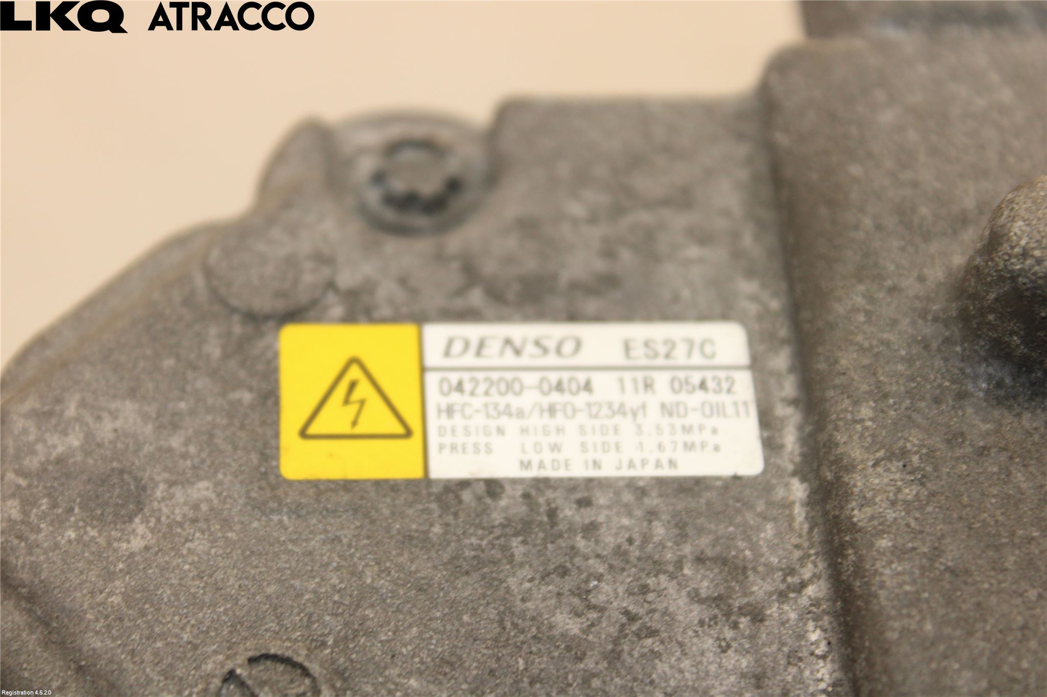 Toyota PRIUS+ ZVW40 12-20 Varme Ac Kompressor