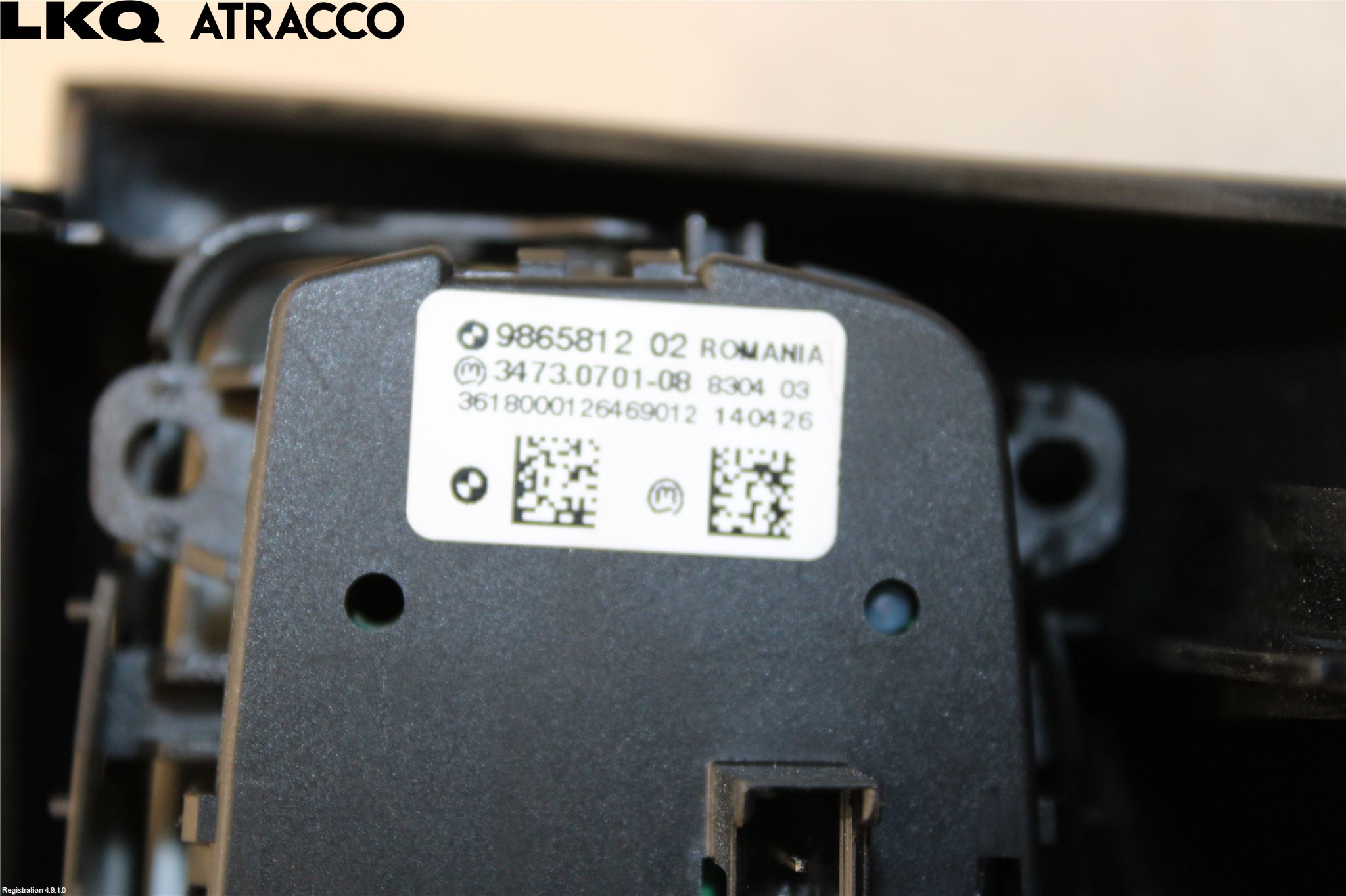 BMW i3 I01 13-22 Bryter Lys - Visker