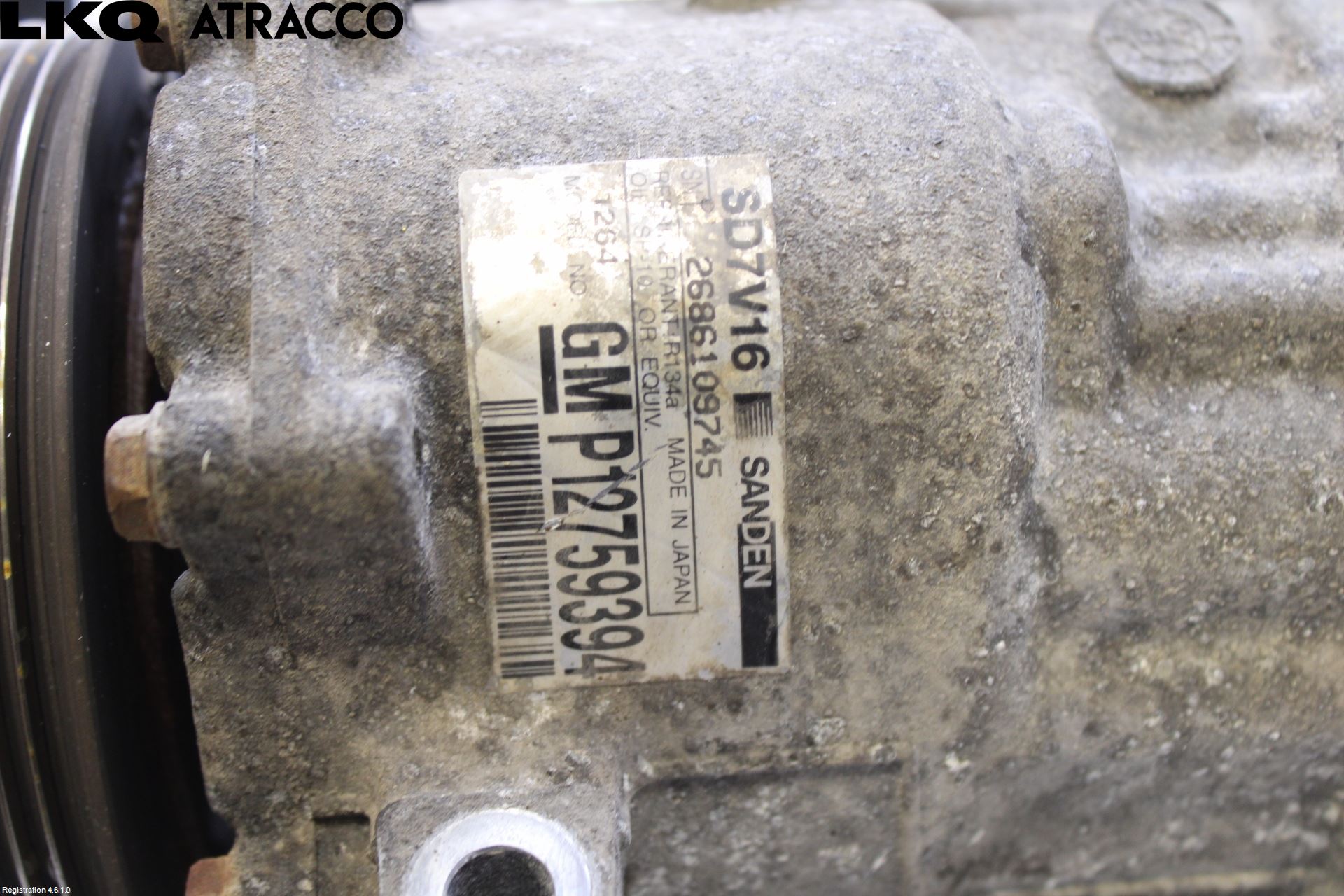 Saab 9-3 VER2/VER3 08-15 Varme Ac Kompressor