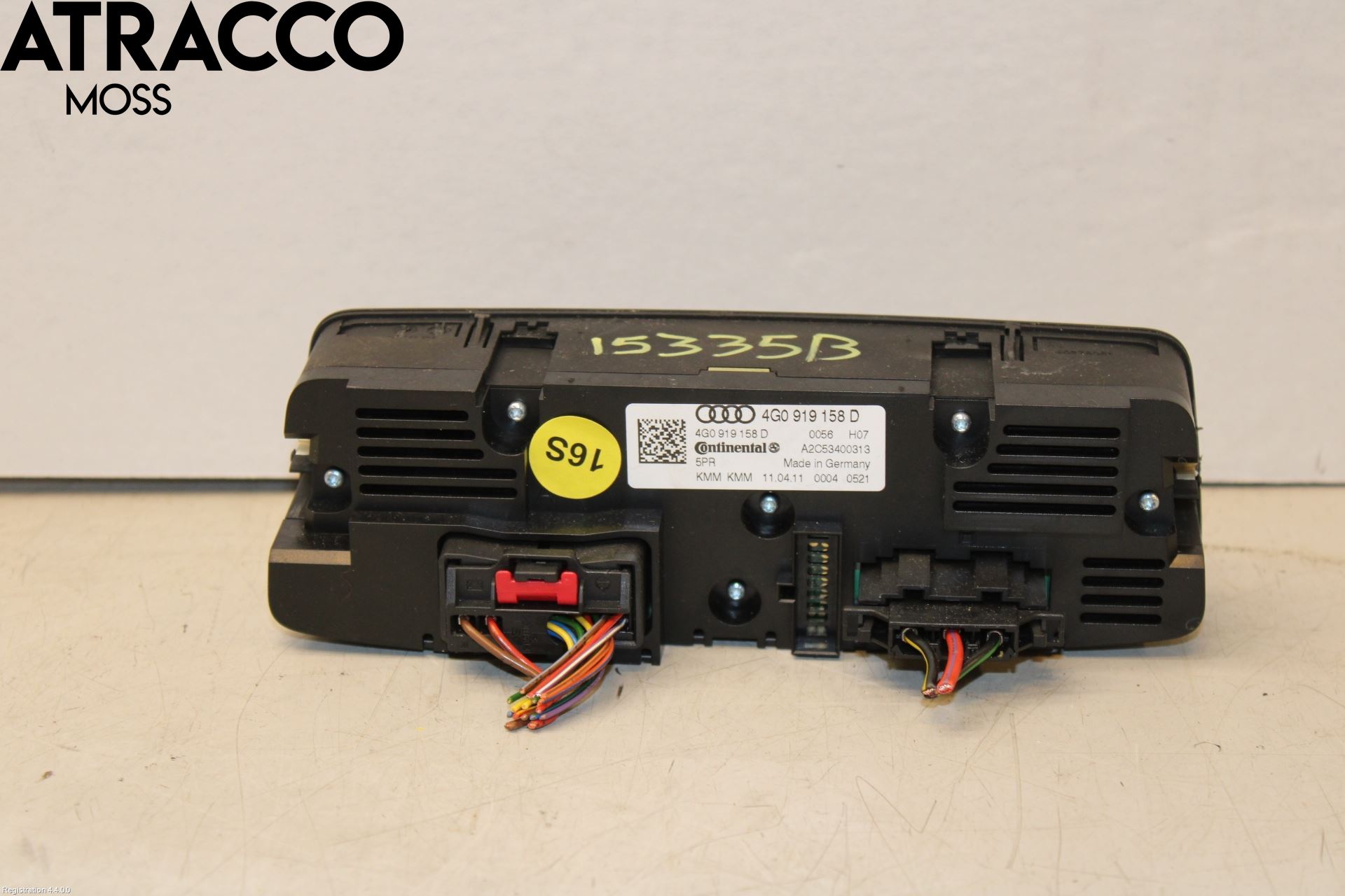 Audi A6/S6 4G 11-18 Varme Ac Betjening-Display