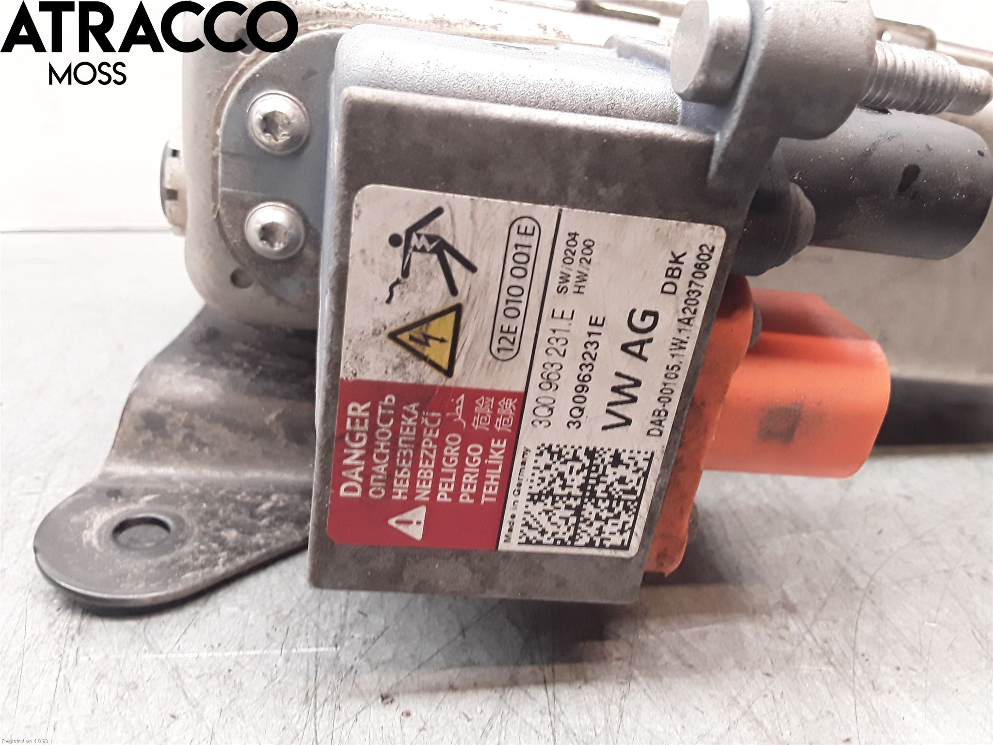 Audi E-TRON, S GE 19- Varmeapparat Register Uten Ac