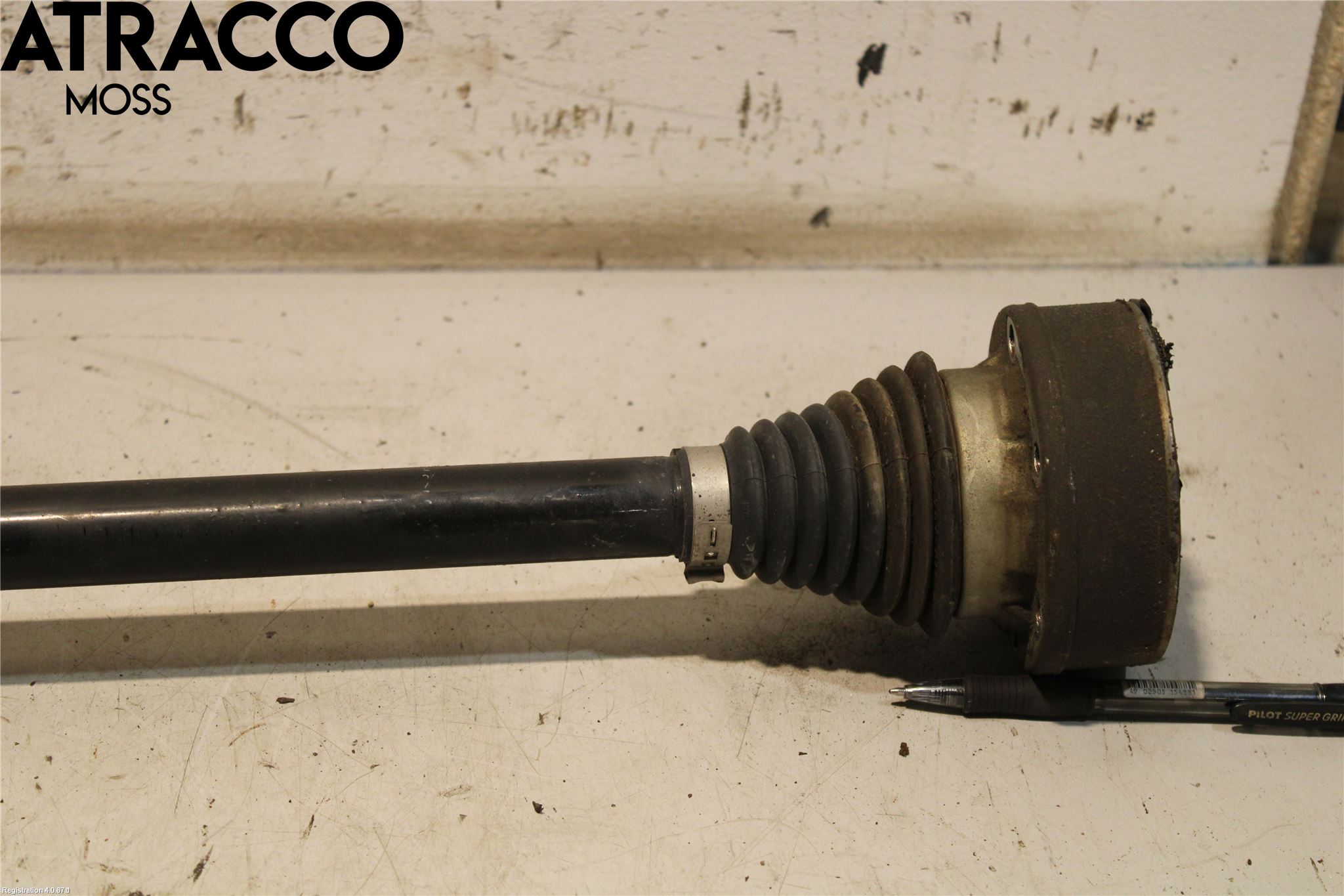 Volkswagen VW TIGUAN 07-16 Drivaksel Bak Kompl Venstre