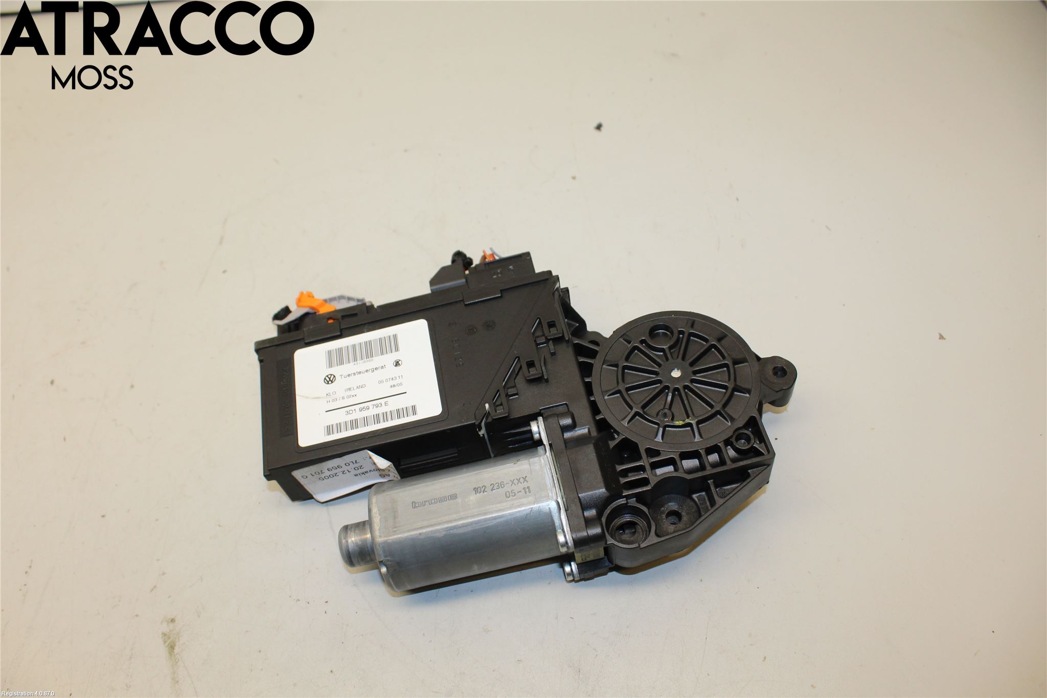 Volkswagen VW TOUAREG 7L 03-10 Vindusheismotor