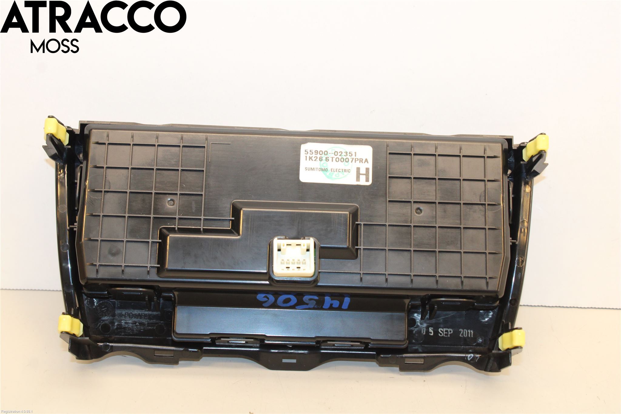 Toyota AURIS 10-12 Varme Ac Betjening-Display