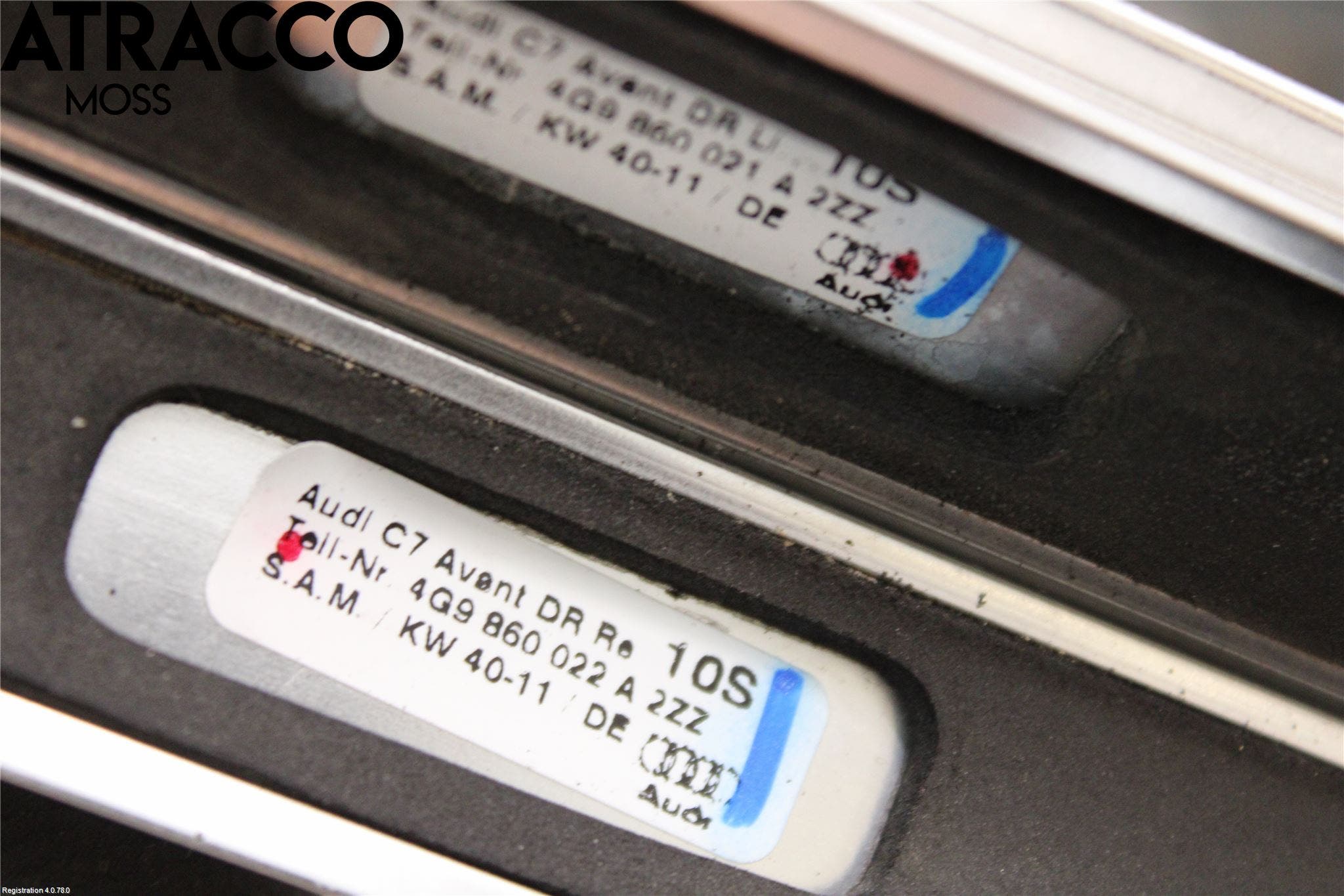 Audi A6/S6 4G 11-18 Takrails - Stativ