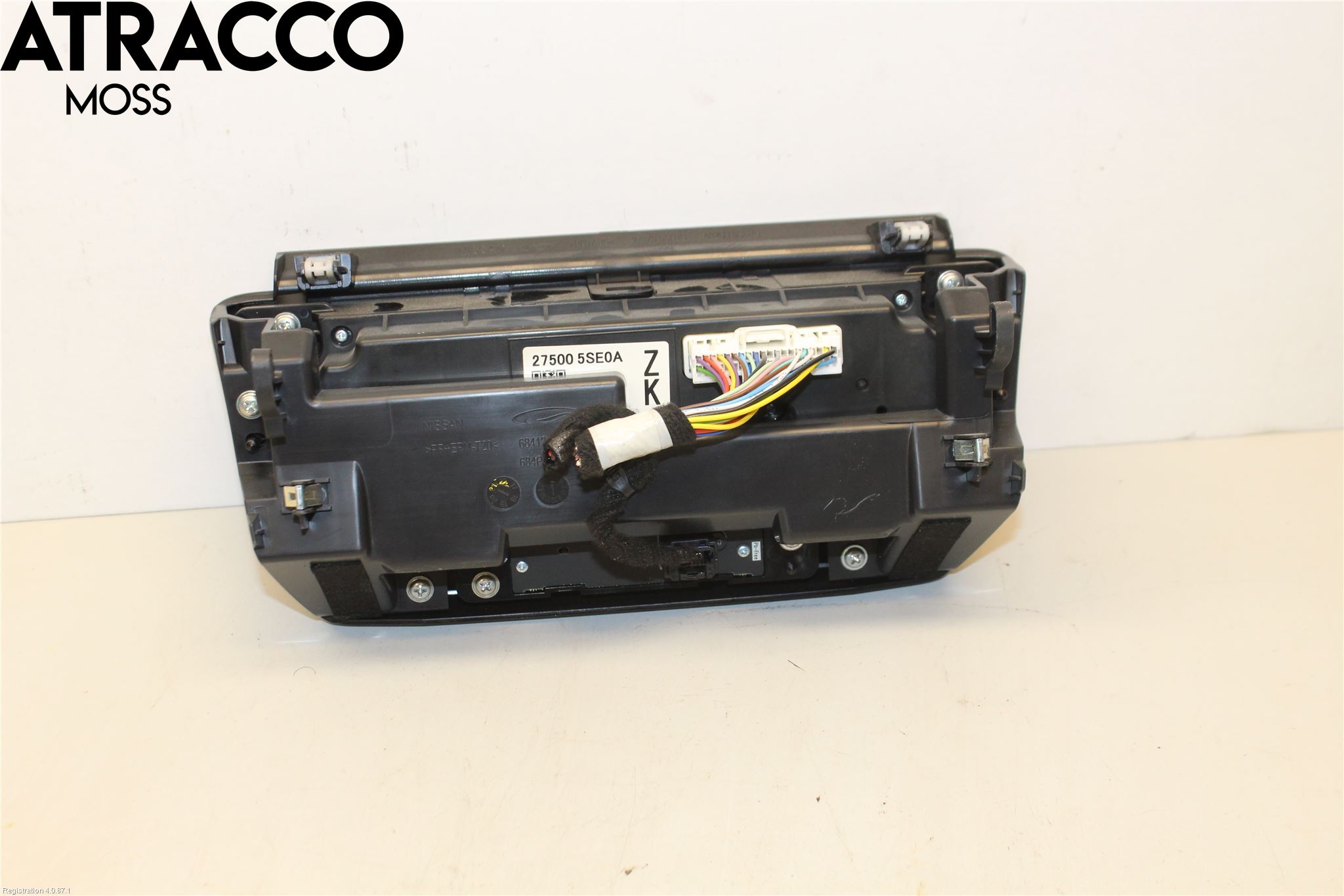 Nissan LEAF 18- Varme Ac Betjening-Display