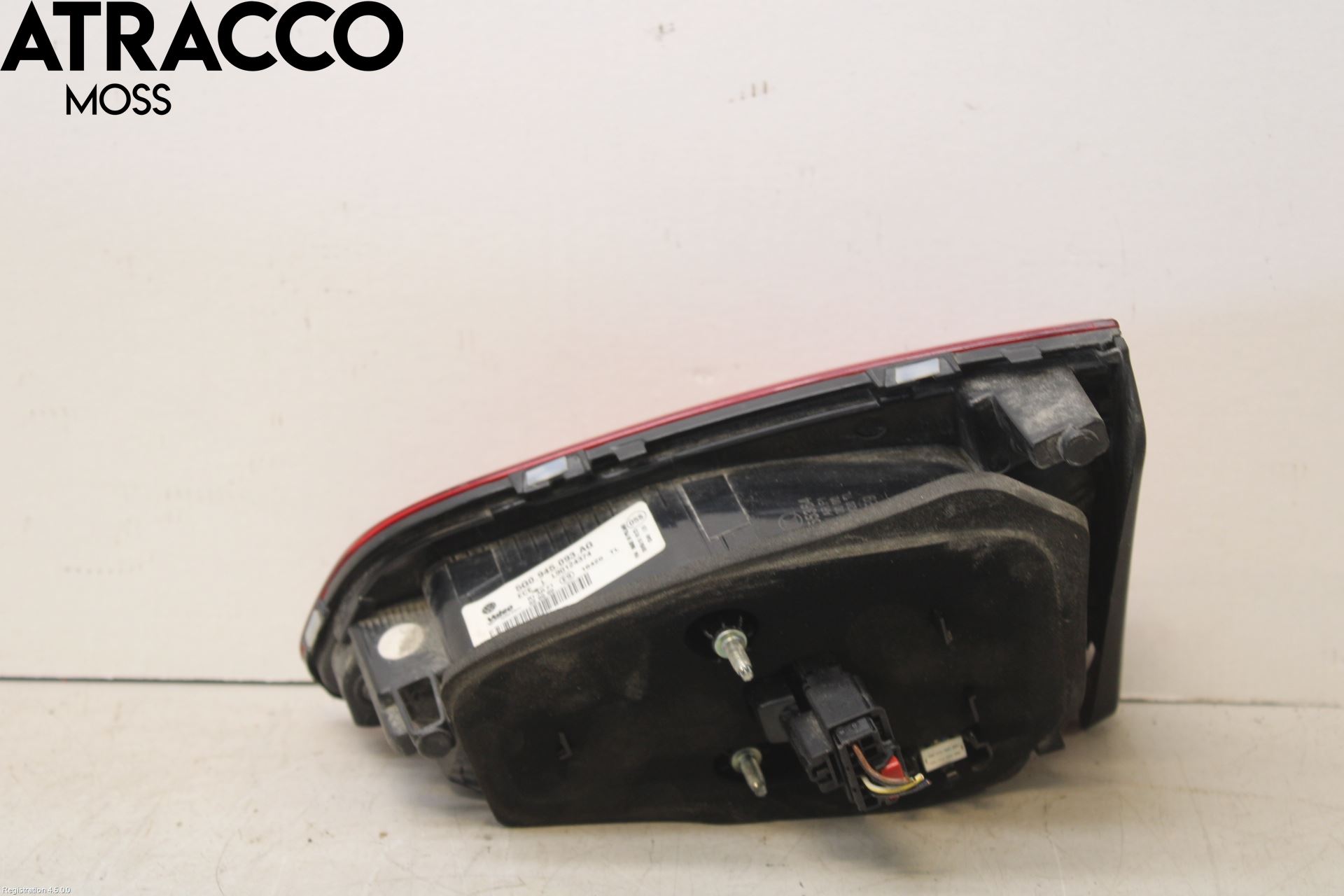 Volkswagen VW GOLF / E-GOLF VII 13-20 Baklykt Venstre  På Luke(Indre