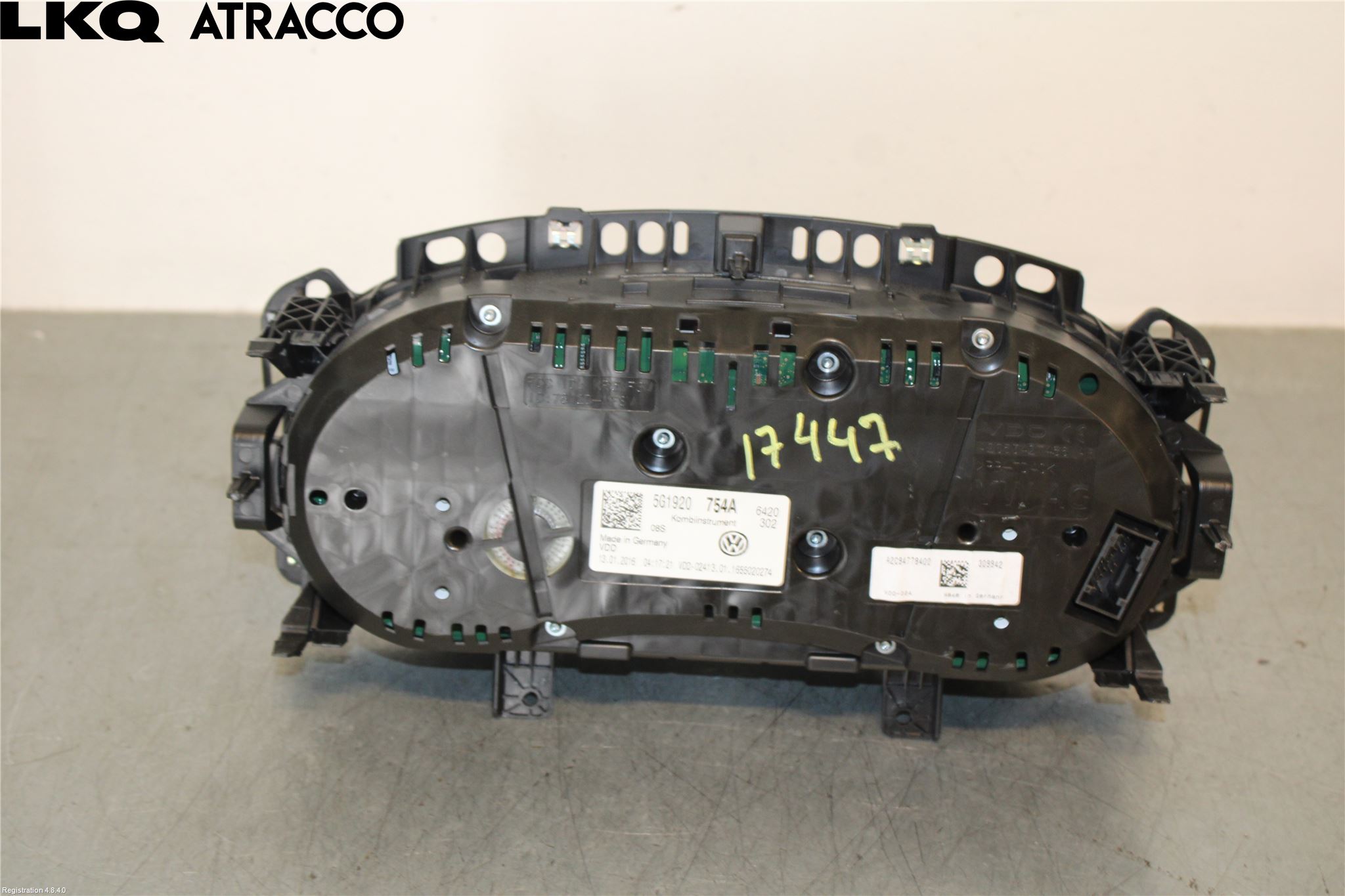 Volkswagen VW GOLF / E-GOLF VII 13-20 Instr Kombinert