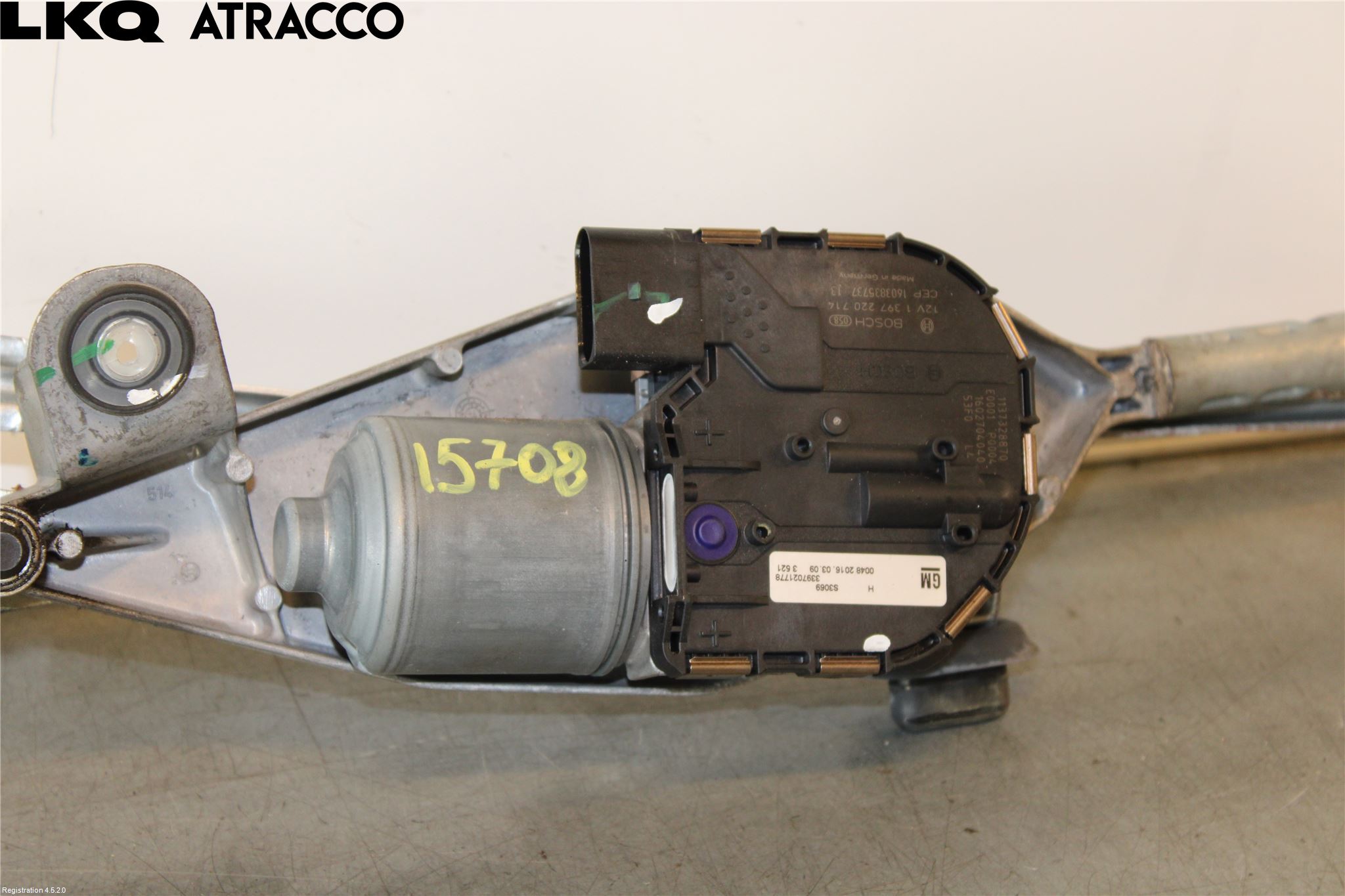 Opel ASTRA K 16-22 Viskermotor Frontrute