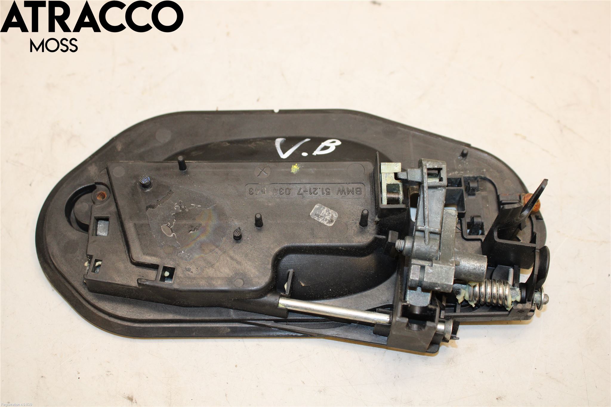 BMW 5 E60/61 Sed/Tou 02-10 Dørhandtak Ytre Venstre