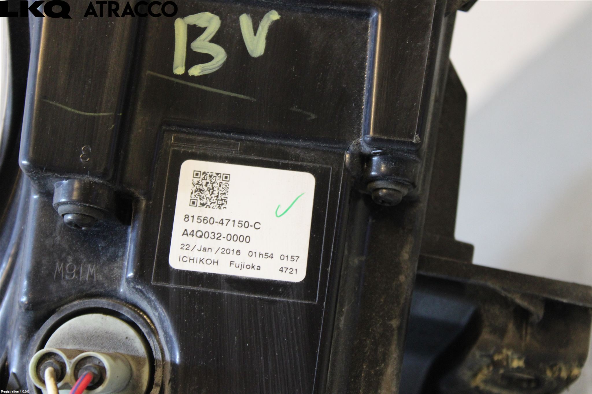 Toyota PRIUS (ZVW50) 16-21 Baklykt Venstre