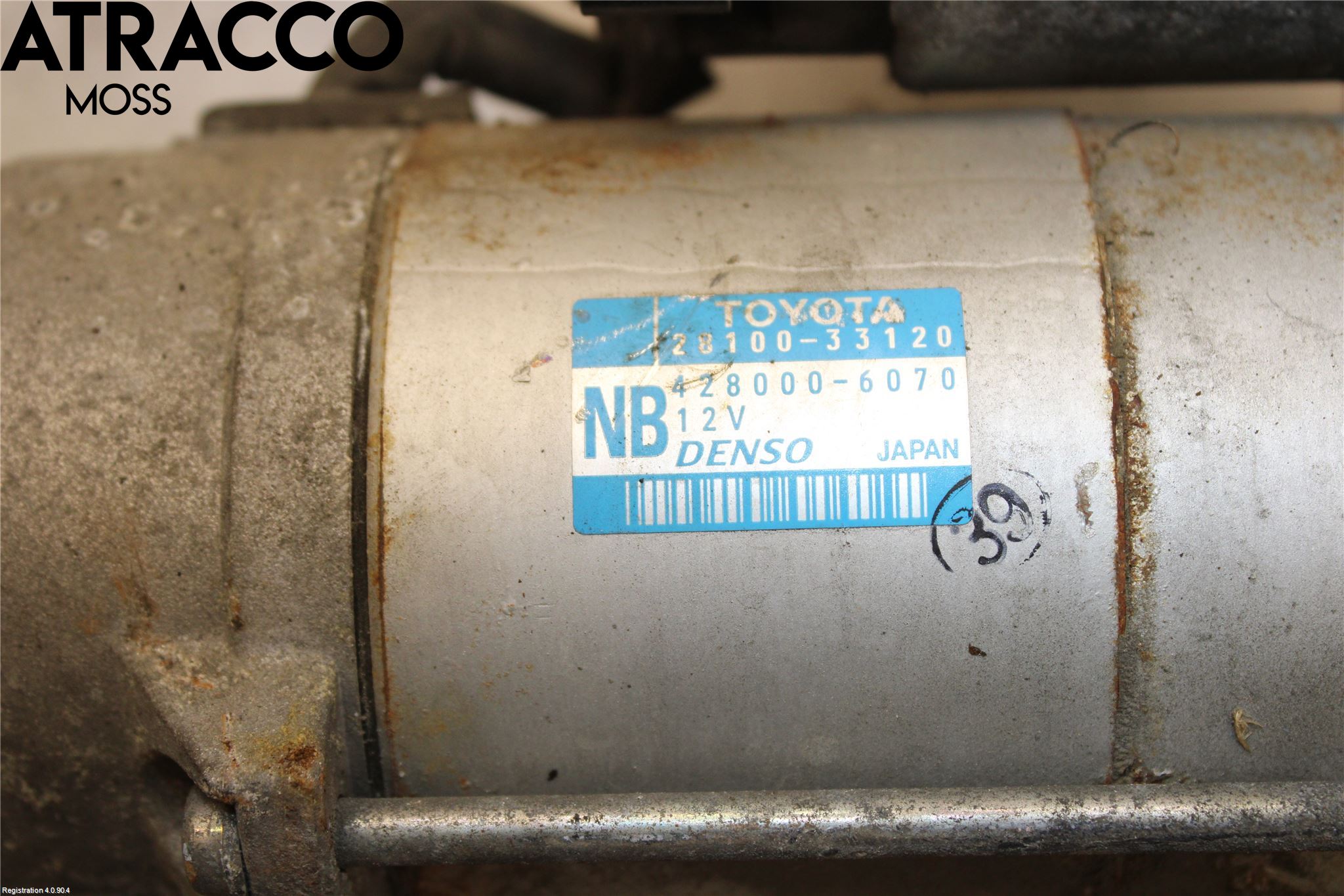 Toyota URBAN CRUISER Startmotor Diesel