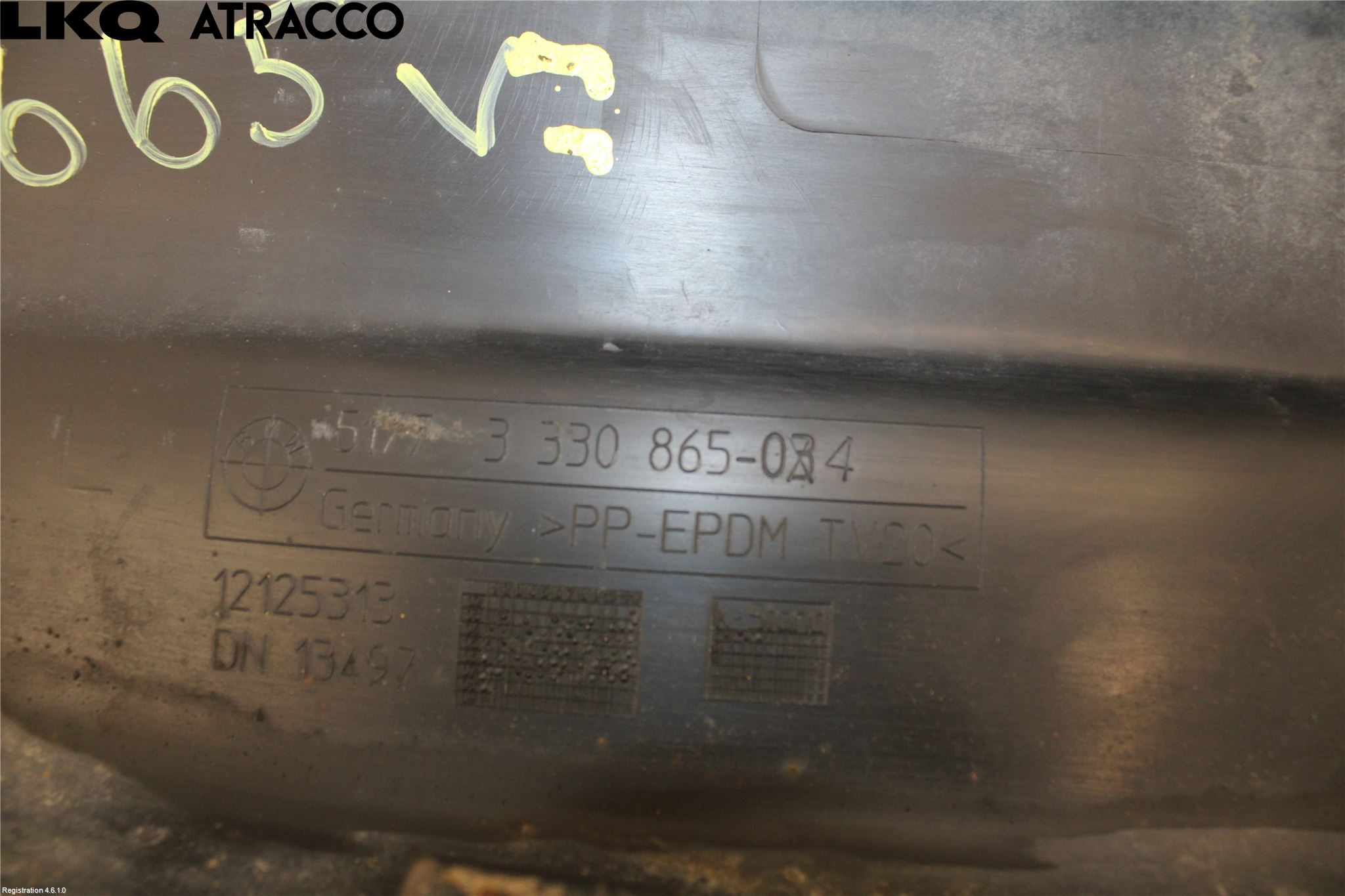 BMW X3 E83     03-10 Kanalskjørt Venstre