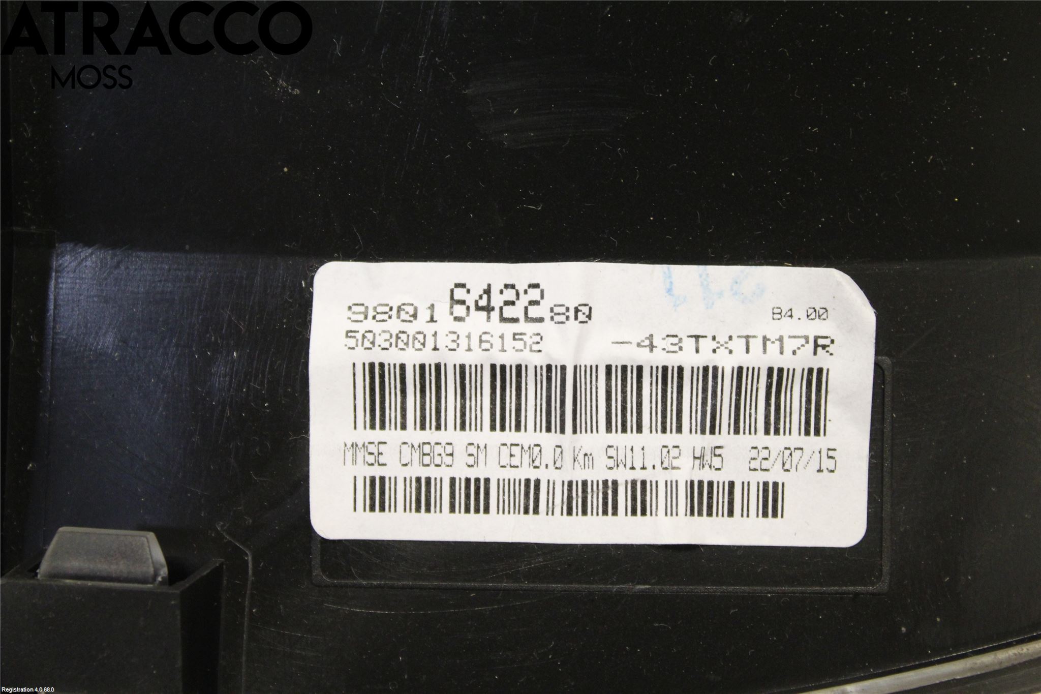 Peugeot PARTNER 16-18 Instr Kombinert