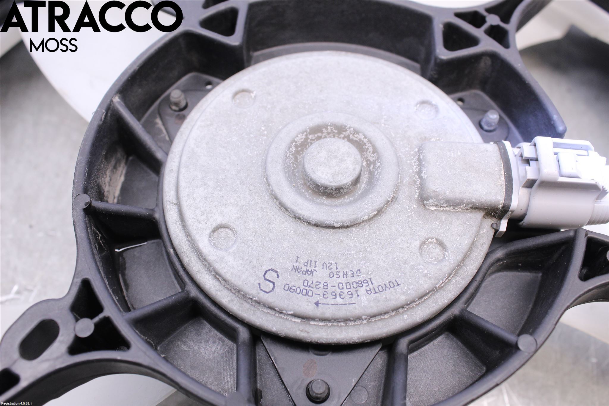 Toyota YARIS XP130 12-14 Kjølevifte Elektrisk