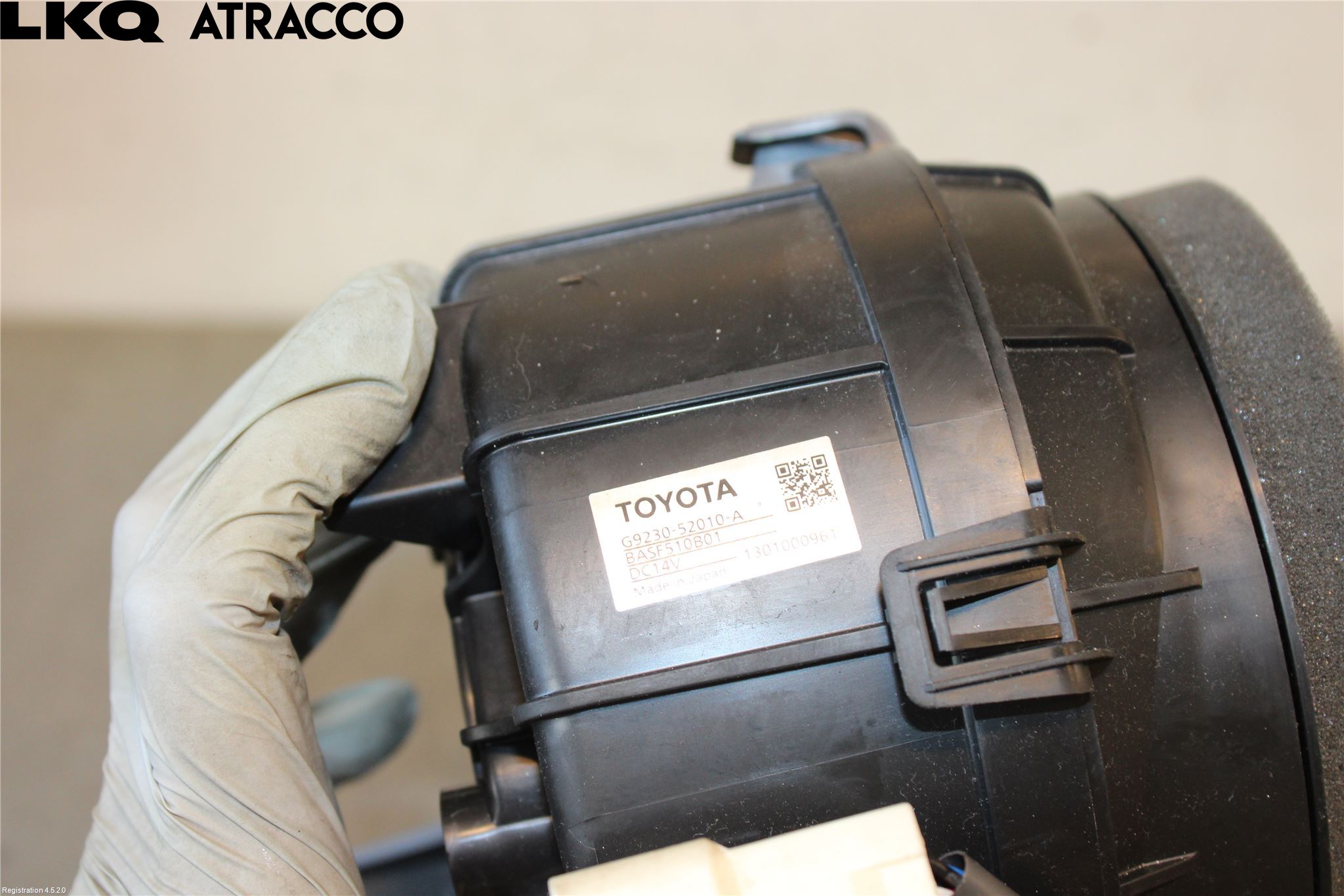 Toyota YARIS XP130 12-14 Varmeapparat Viftemotor