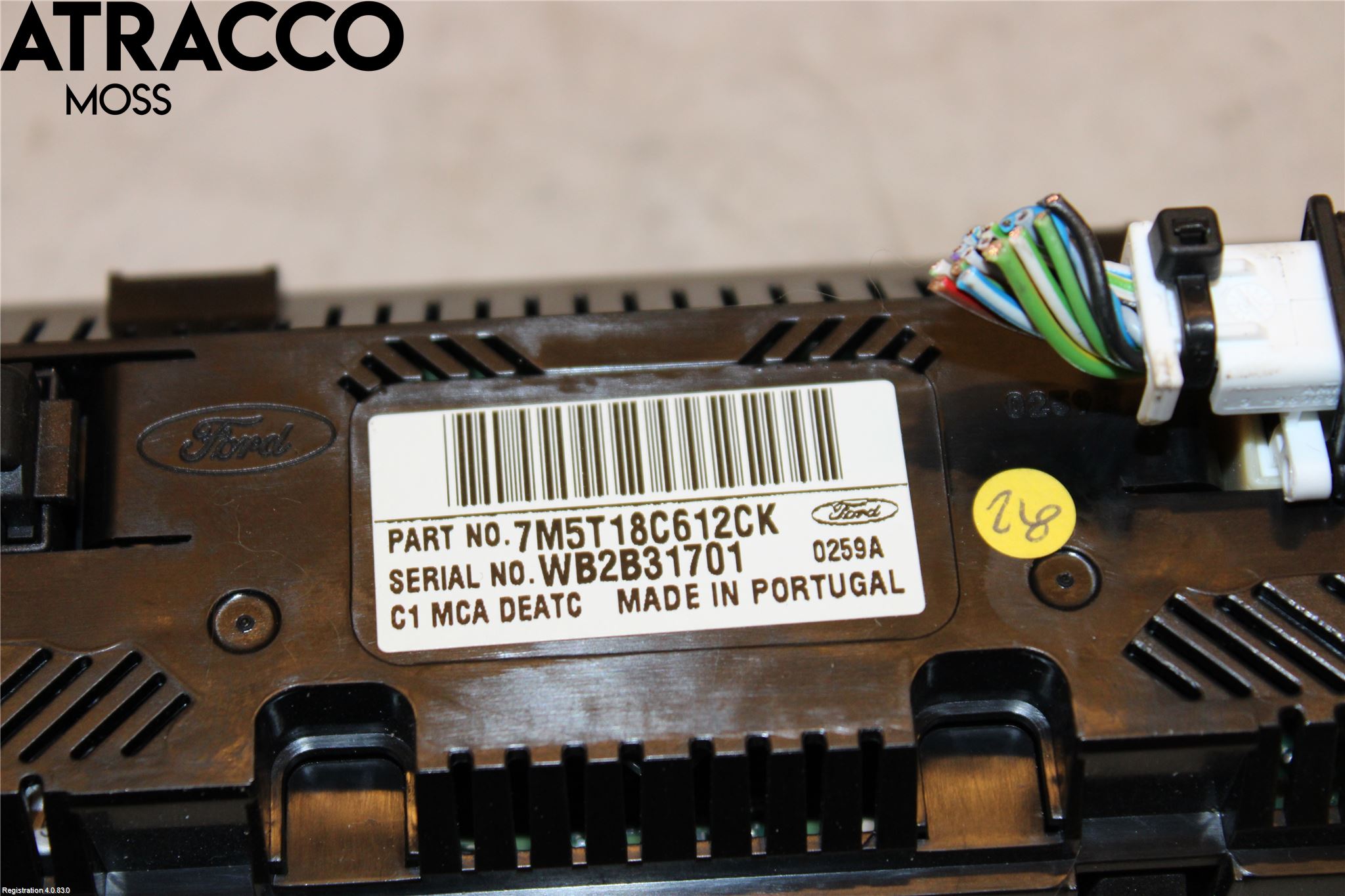 Ford FOCUS 08-11 Varme Ac Betjening-Display