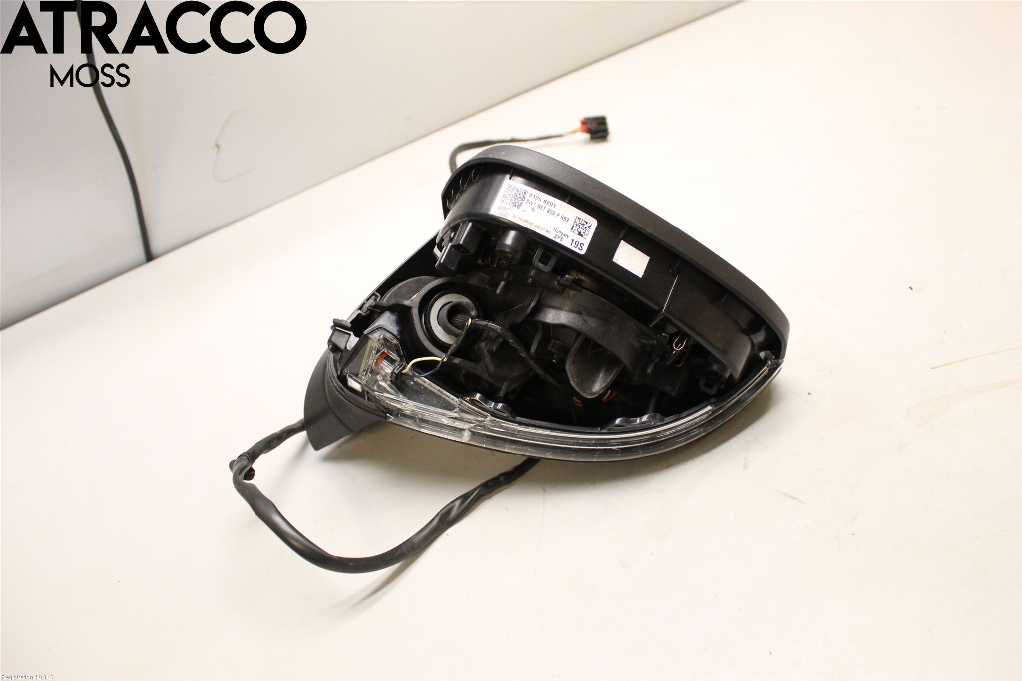 Audi A4/S4 B9 16-19 Speil V M-El Justering